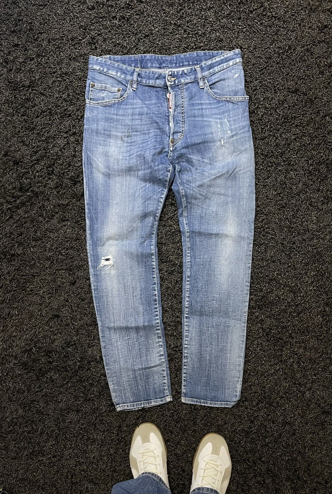 Dsquared2 Dsquared luxury distressed jeans baggy Y2K Size US 36 / EU 52 - 2 Thumbnail