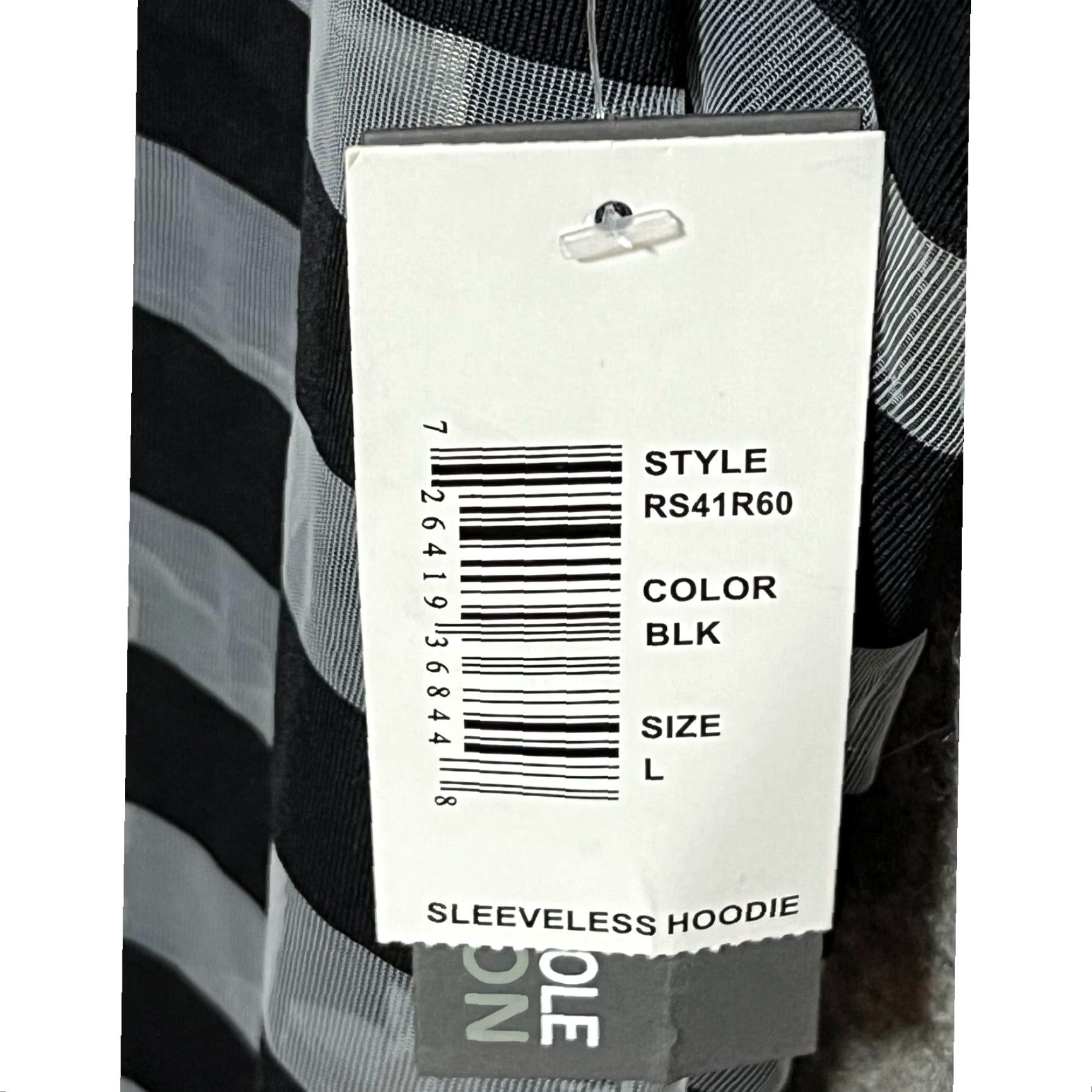 Kenneth Cole KENNETH COLE Swim Cover Up Large Beach Hooded Striped Resort Nautical Sheer Chic Tank Sleeveless Jersey Black V-Neck Pullover Regular Women L Size L / US 10 / IT 46 - 8 Thumbnail