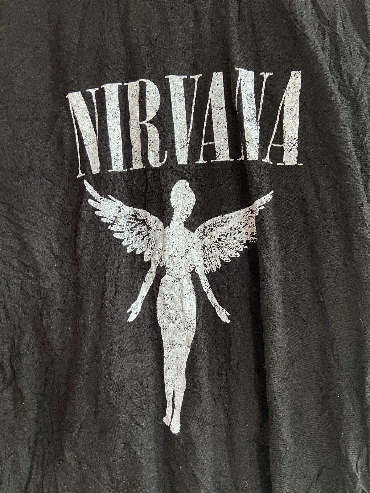 Nirvana × Vintage NIRVANA IN UTERO Y2K 1993 TOUR JAPAN MADE LONGSLEEVE RARE Size US L / EU 52-54 / 3 - 2 Thumbnail