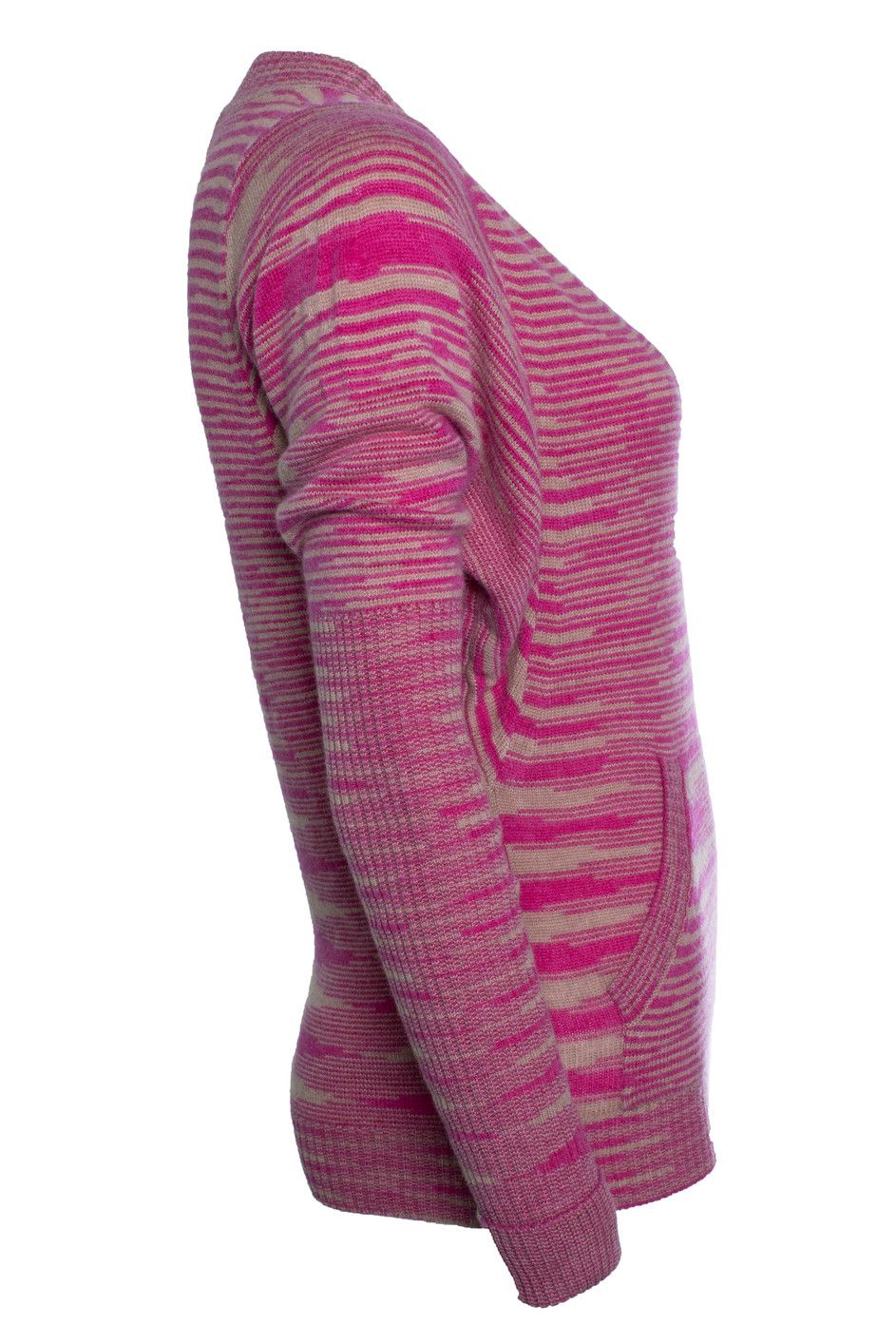 Missoni Missoni, striped sweater in pink and beige Size XS / US 0-2 / IT 36-38 - 4 Thumbnail