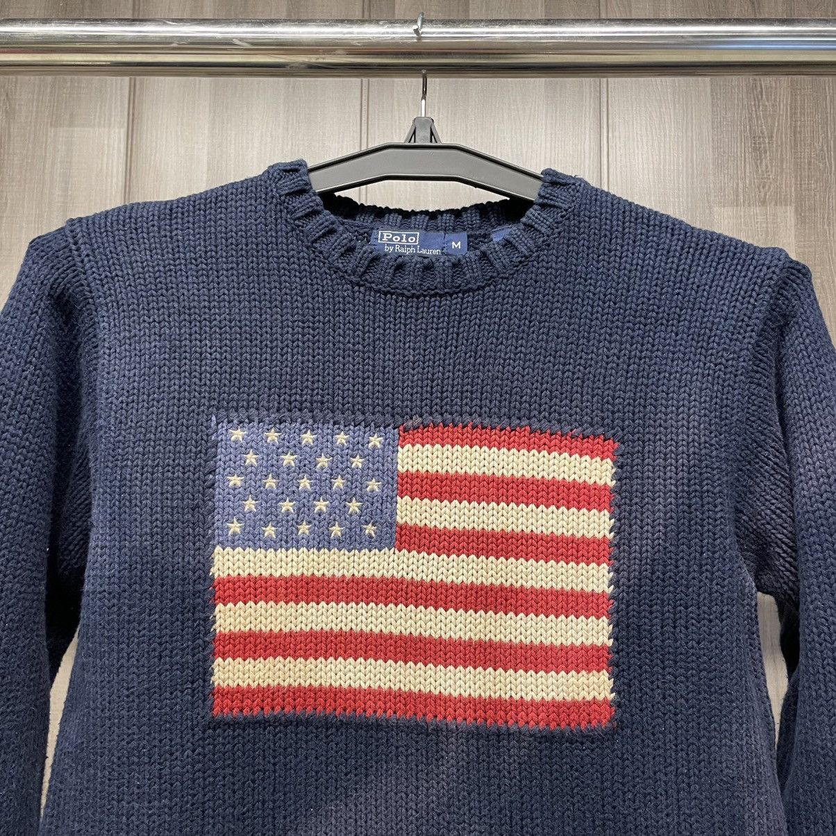 Polo Ralph Lauren Polo Ralph Lauren American Flag Sweater Size US M / EU 48-50 / 2 - 4 Thumbnail