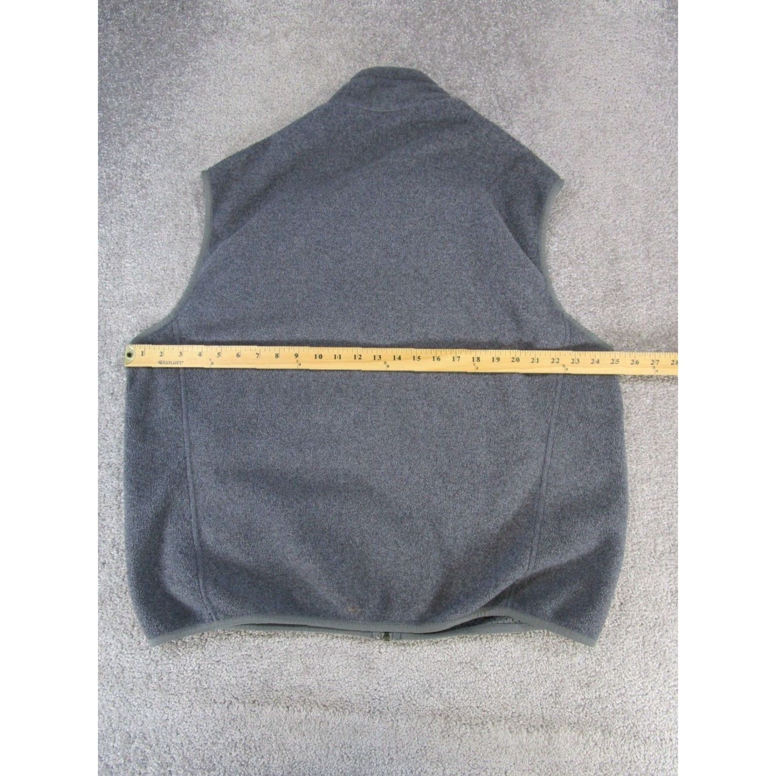 Patagonia VINTAGE Patagonia Vest Mens XL Gray Synchilla Fleece Full Zip Size US XL / EU 56 / 4 - 6 Thumbnail