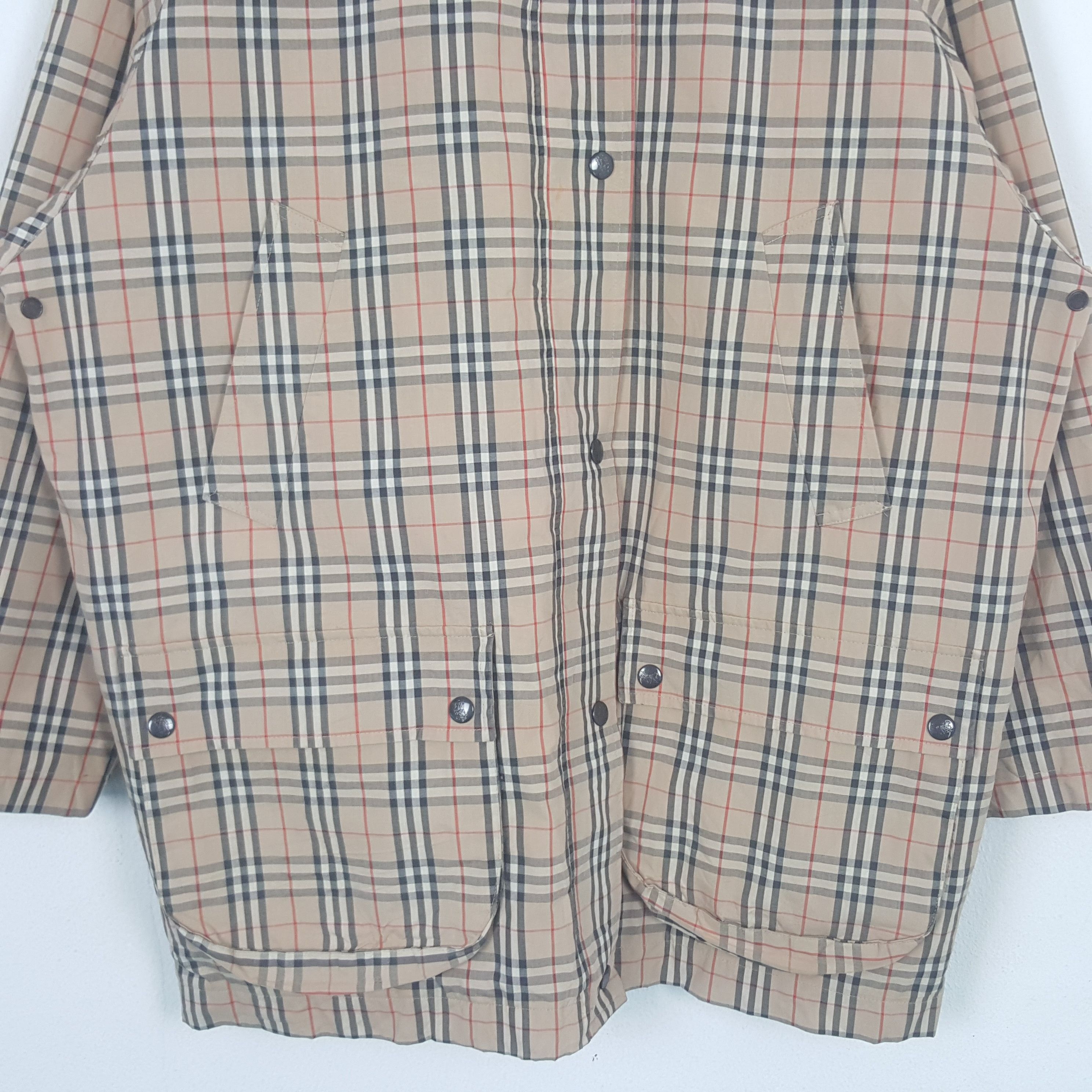 Burberry Vintage Burberry Nova Check Designer Jacket C302N14 Size XL / US 12-14 / IT 48-50 - 2 Thumbnail
