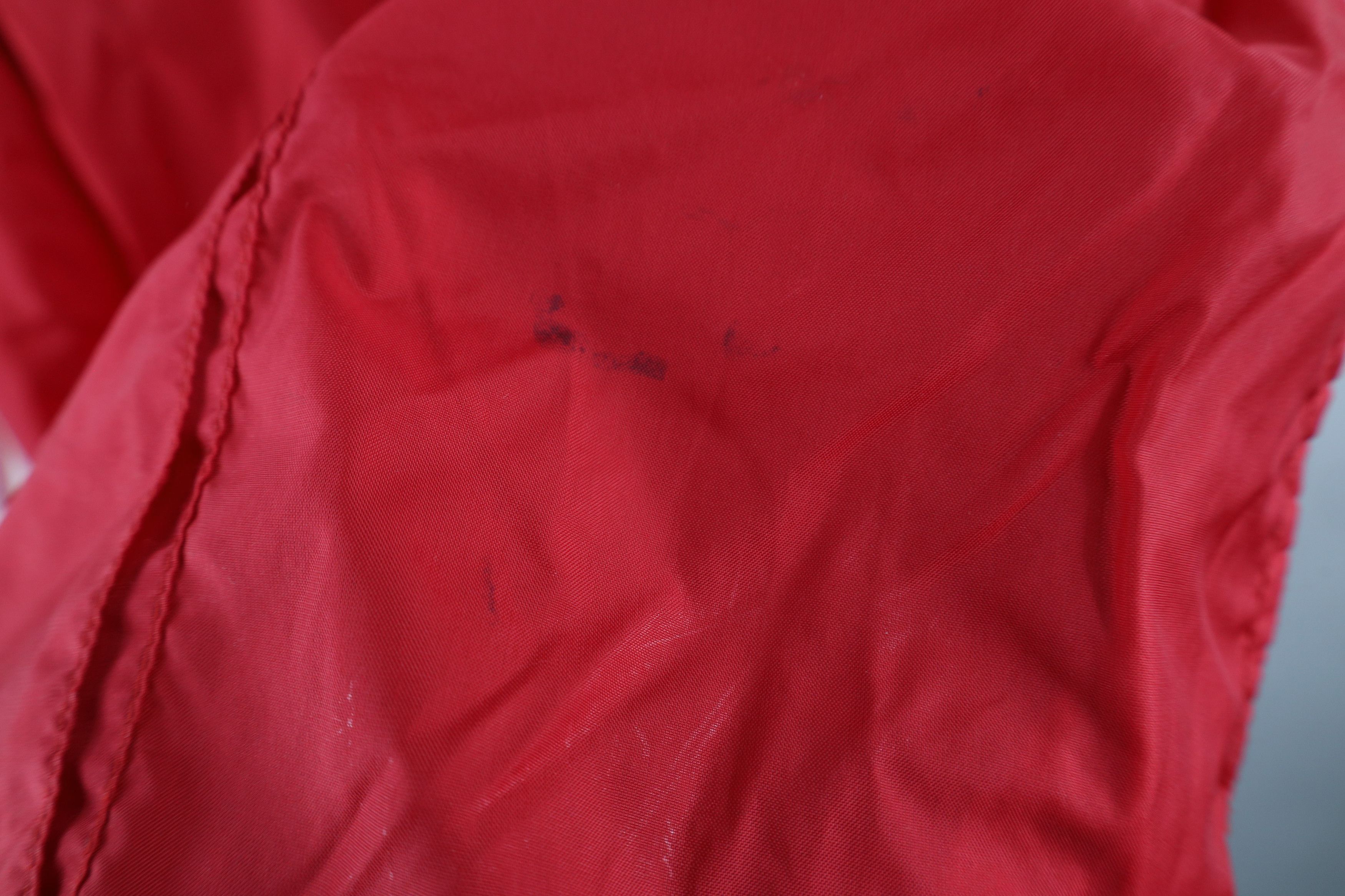 Vintage Vintage Y2K 2000 Millennium Half Zip Windbreaker Jacket Red Size US XL / EU 56 / 4 - 6 Thumbnail