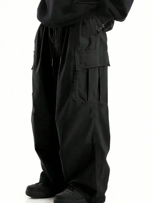 Japanese Brand Parachute Cargo multi-pocket pants gorpcore Wide leg Size US 32 / EU 48 - 1 Thumbnail
