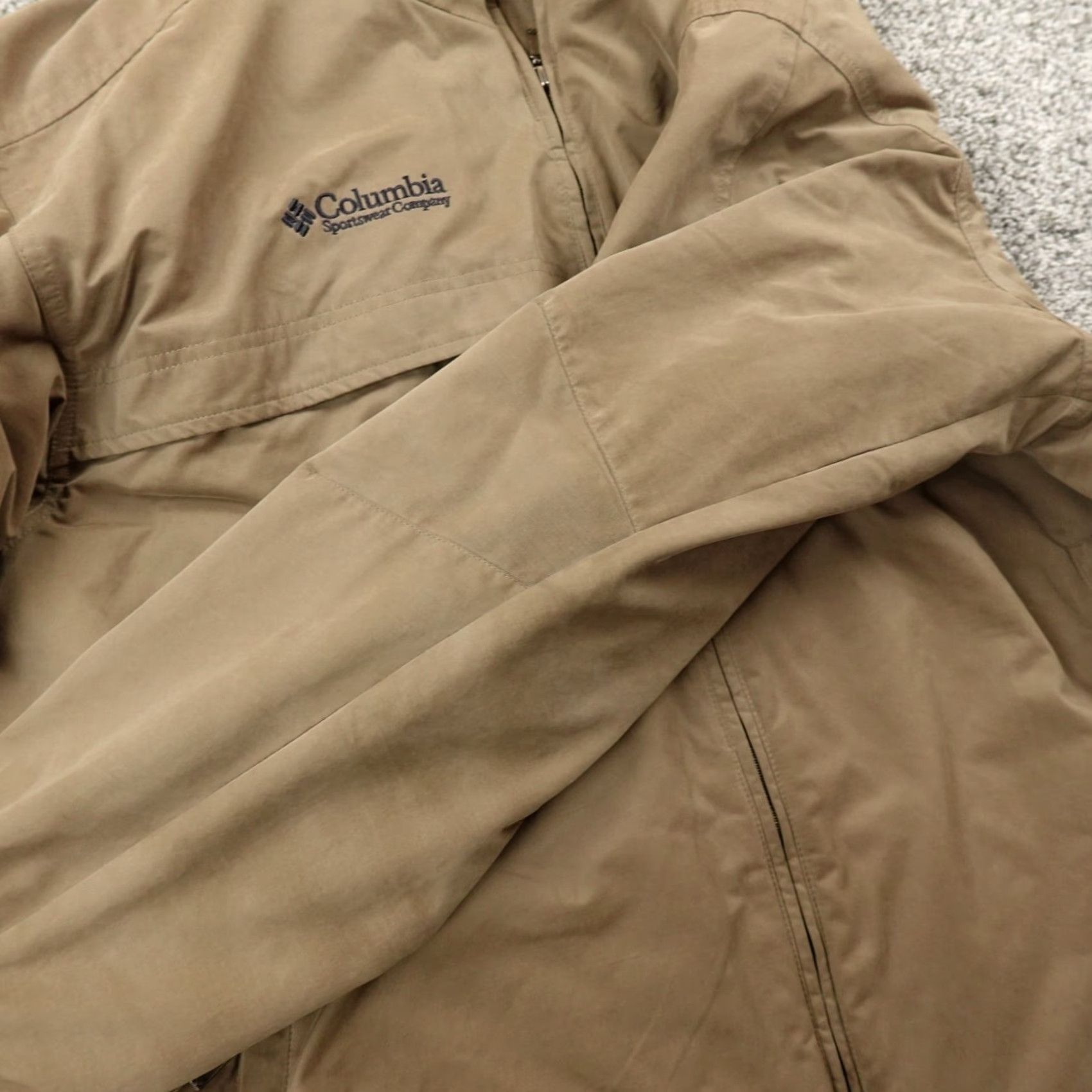 Vintage VINTAGE Columbia Jacket Mens XL Brown Fleece Lined Windbreaker Bomber Zip Coat Hike Size US XL / EU 56 / 4 - 7 Thumbnail