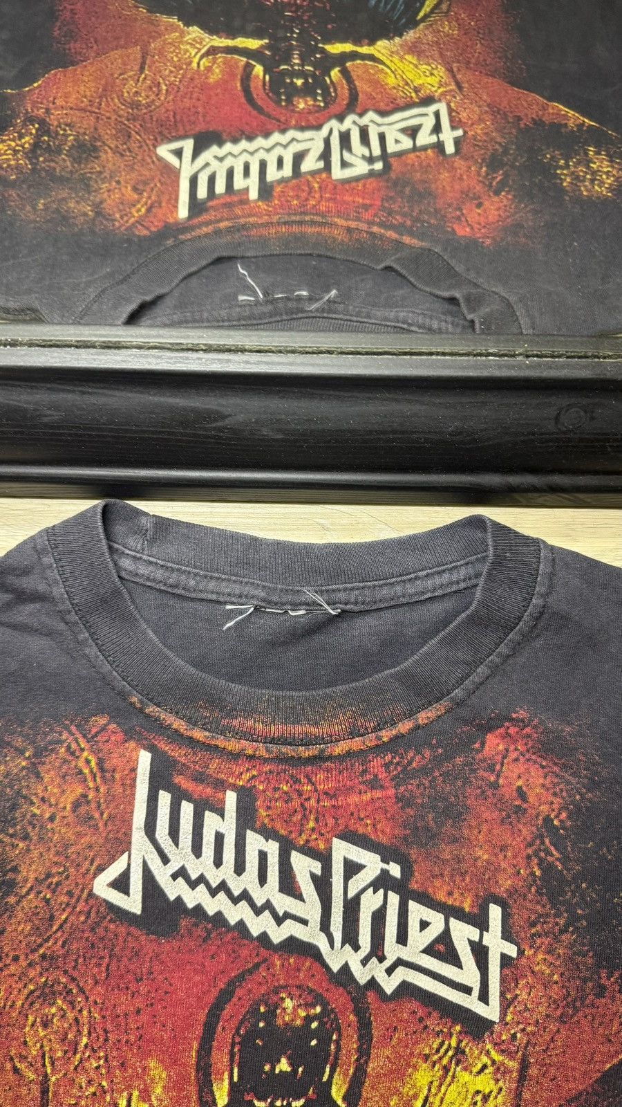 Giant Y2K 2000s Judas Priest “Epitaph Jumbo” Tour All Over Print S Size US S / EU 44-46 / 1 - 4 Thumbnail