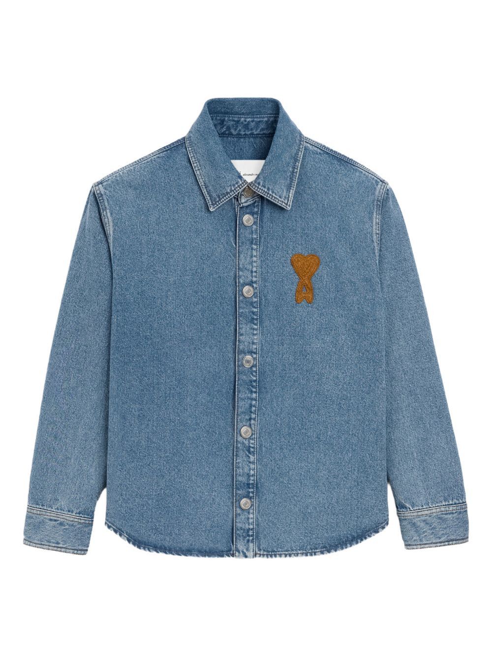AMI AMI DE COEUR DENIM SHIRT Size US XL / EU 56 / 4 - 1 Thumbnail