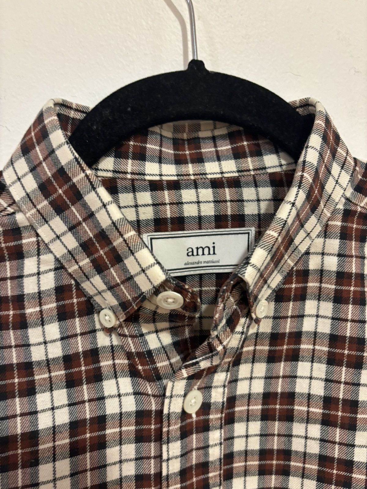 AMI Plaid Flannel BD Size US S / EU 44-46 / 1 - 3 Thumbnail