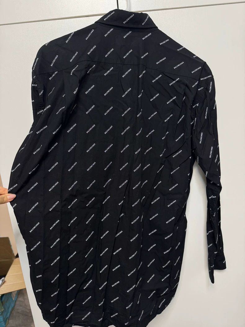 Balenciaga Balenciaga size 37 Letter loho shirt Size US M / EU 48-50 / 2 - 2 Thumbnail