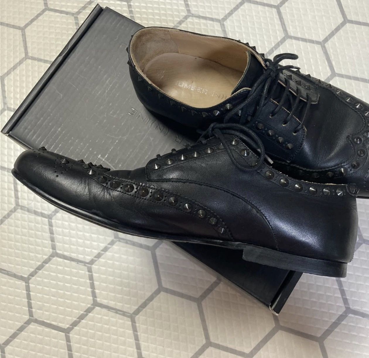Number (N)ine Number (n)ine 13fw studded loafer Size US 8.5 / EU 41-42 - 6 Thumbnail