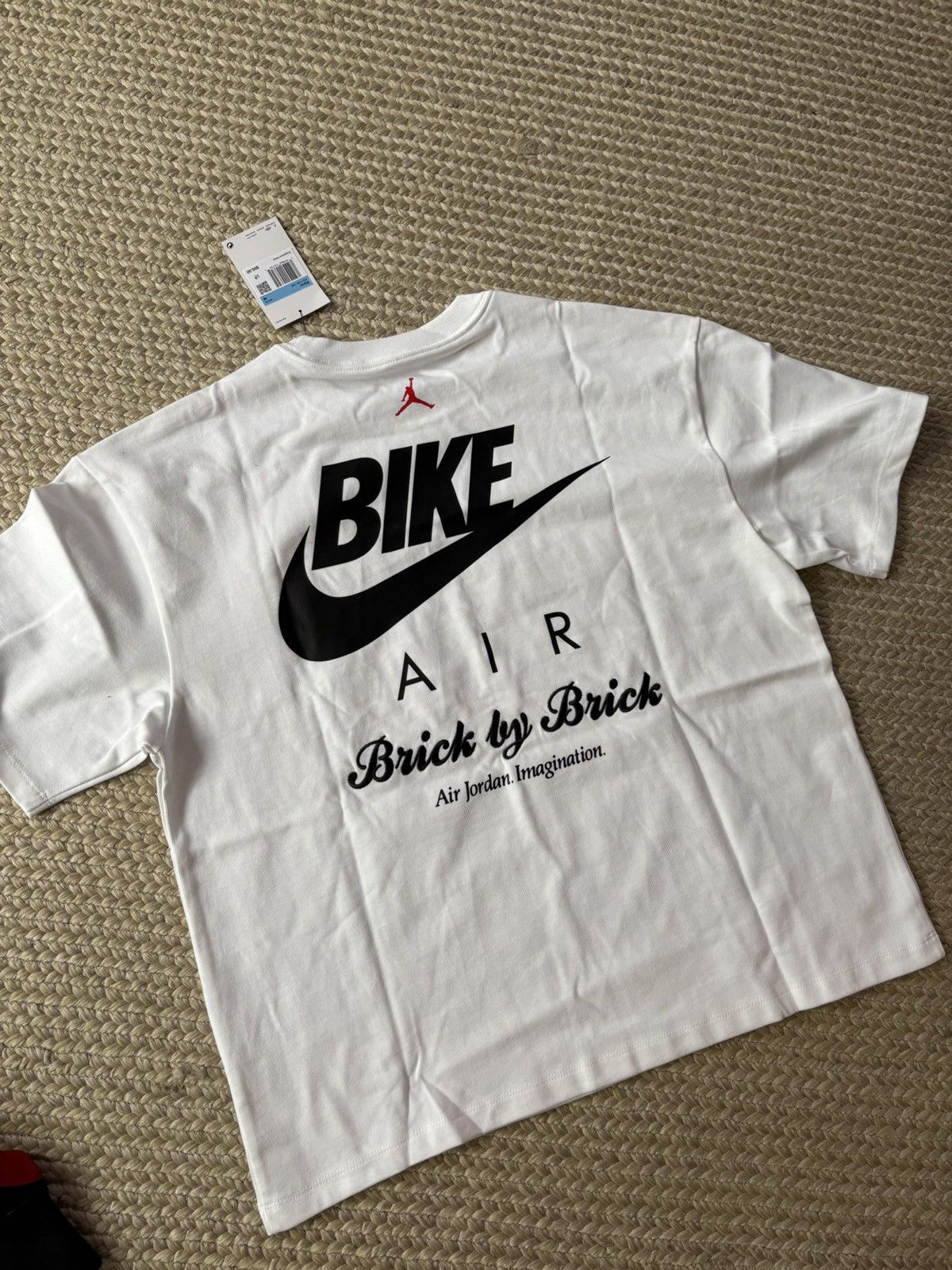 Jordan Brand × Nike Jordan x Nigel Sylvester Brick Tee White medium HQ1736-010 Size US M / EU 48-50 / 2 - 3 Thumbnail