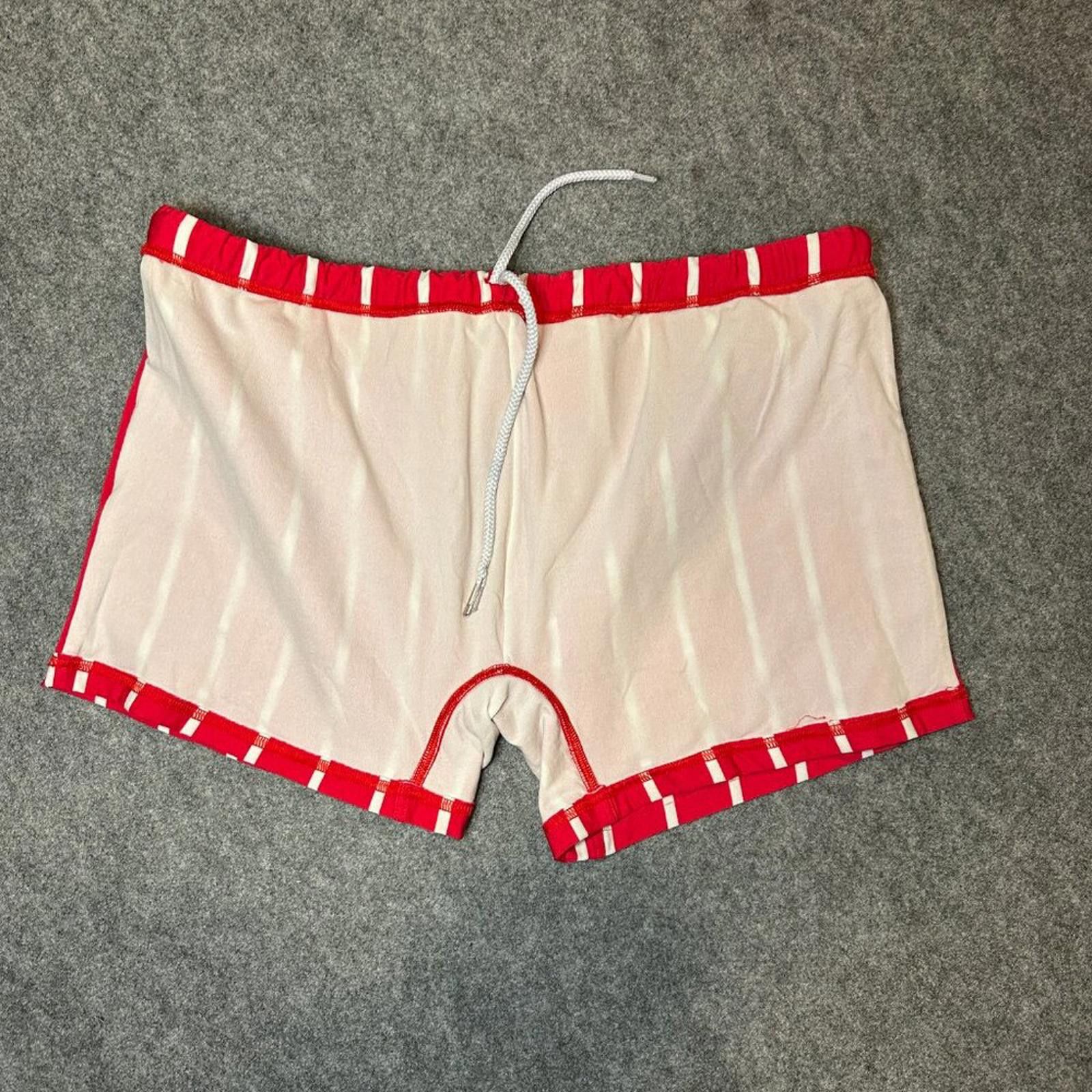 Joop! JOOP! Men’s Red & White Striped Swim Shorts – Size XXL ( Size US 40 / EU 56 - 9 Thumbnail