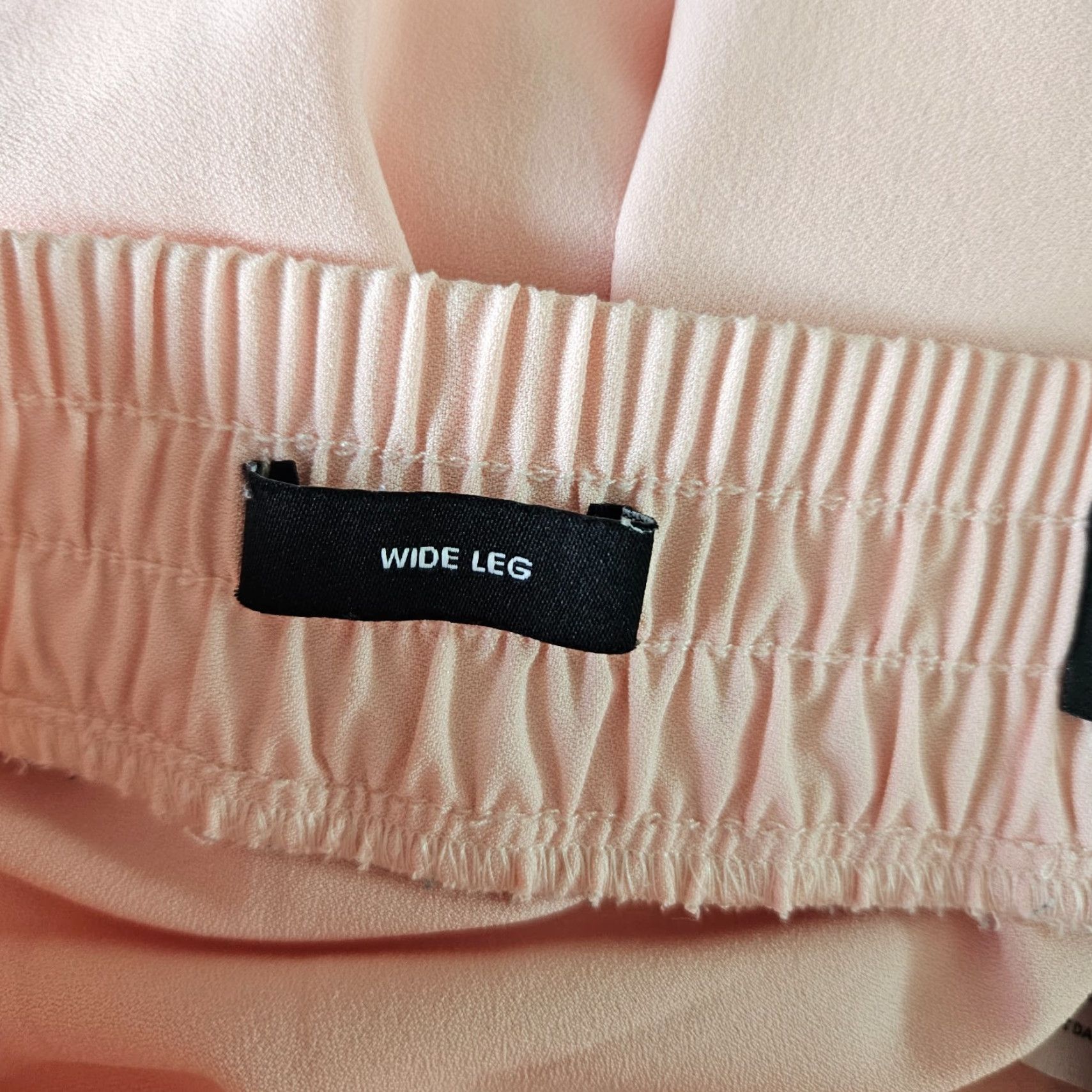 Torrid Torrid Womens Wide Leg Pants Sz 18 Solid Pink High Rise Size 40" / US 18 - 6 Thumbnail
