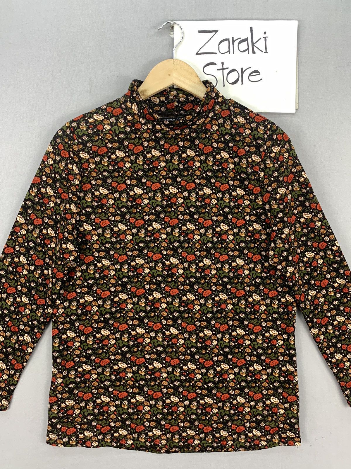 Japanese Brand × Other × Vintage Vintage Y2K Pursuit De Ideal Floral Red Blouse Size S / US 4 / IT 40 - 2 Thumbnail