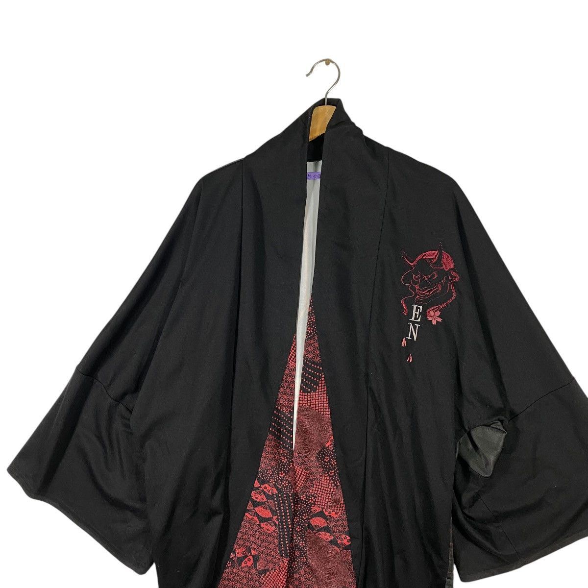 Japanese Brand Miyabi EN Cardigan Japanese Pattern Unique Kimono Haori Size US M / EU 48-50 / 2 - 12 Thumbnail
