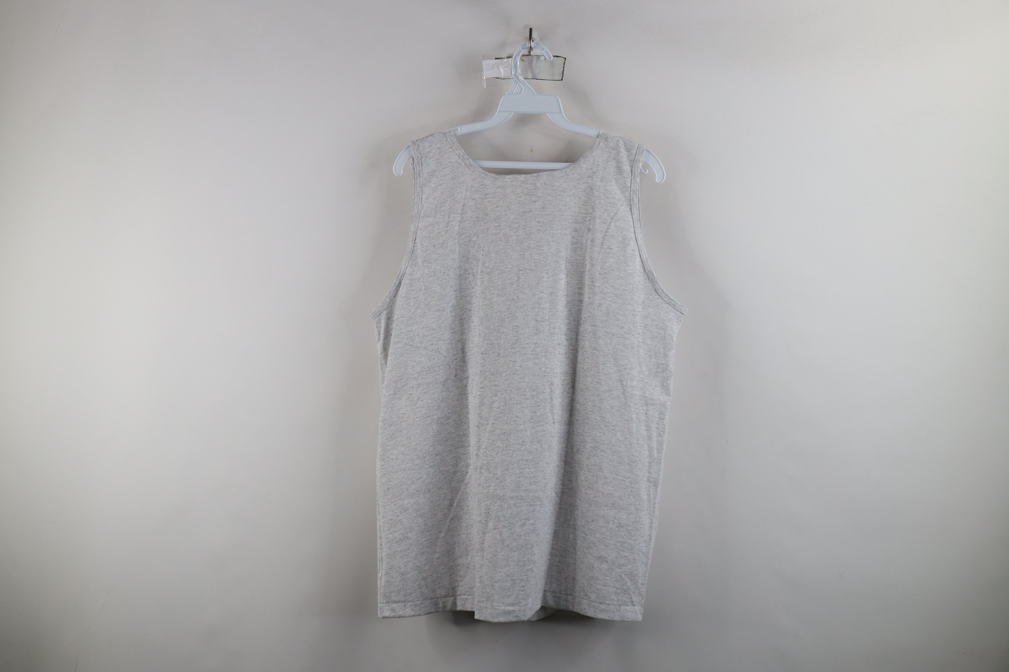 Vintage Vintage 90s Streetwear Tank Top T-Shirt Heather Gray USA Size US L / EU 52-54 / 3 - 8 Thumbnail