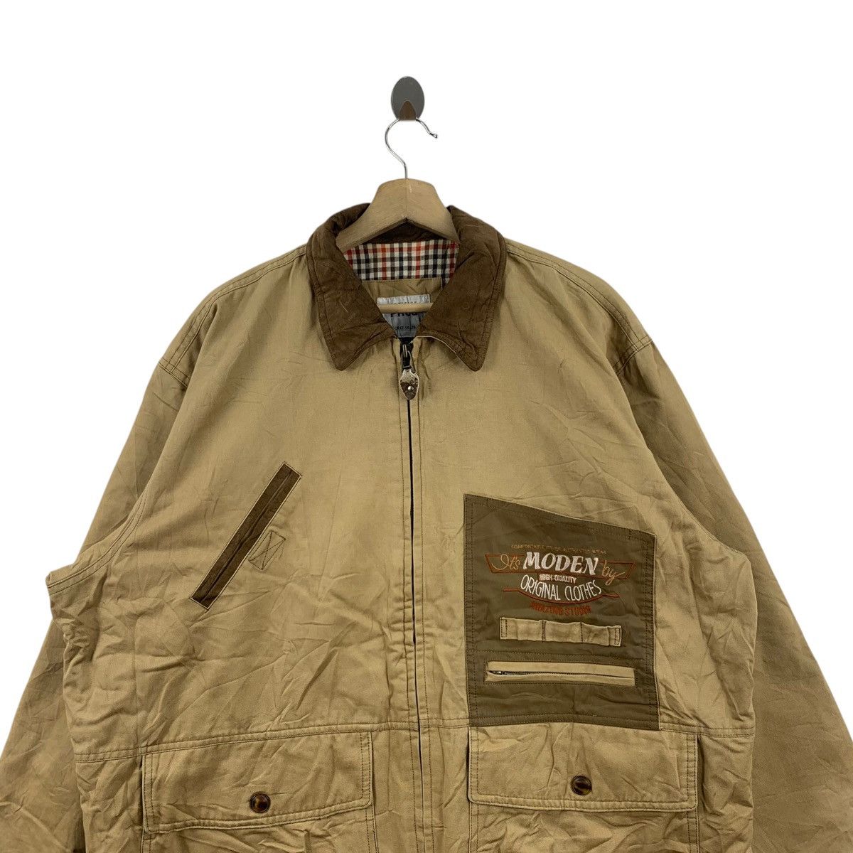Other ARTIFACT PROG By Crest Co Ltd Embroidered Logo Brown Bomber Size US L / EU 52-54 / 3 - 2 Thumbnail