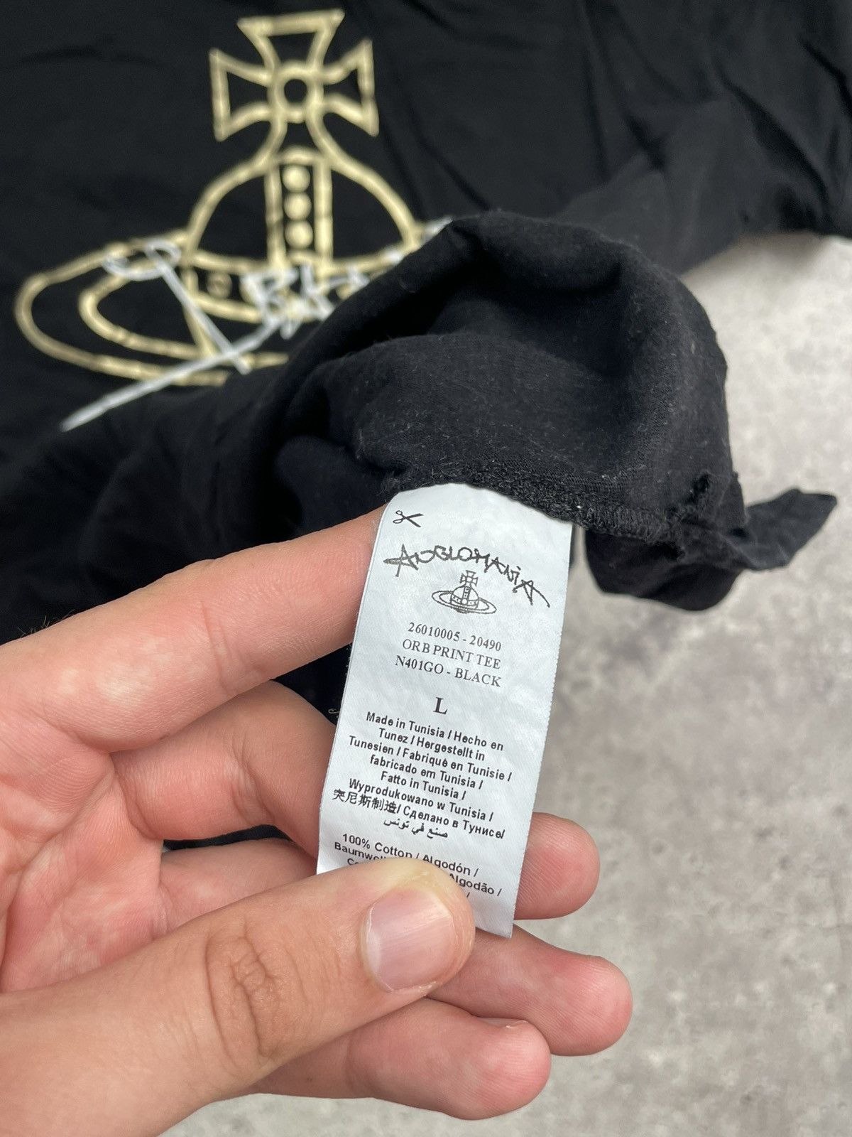 Vivienne Westwood VIVIENNE WESTWOOD T-SHIRT BIG LOGO GRAPHIC DESIGN Size US L / EU 52-54 / 3 - 5 Thumbnail
