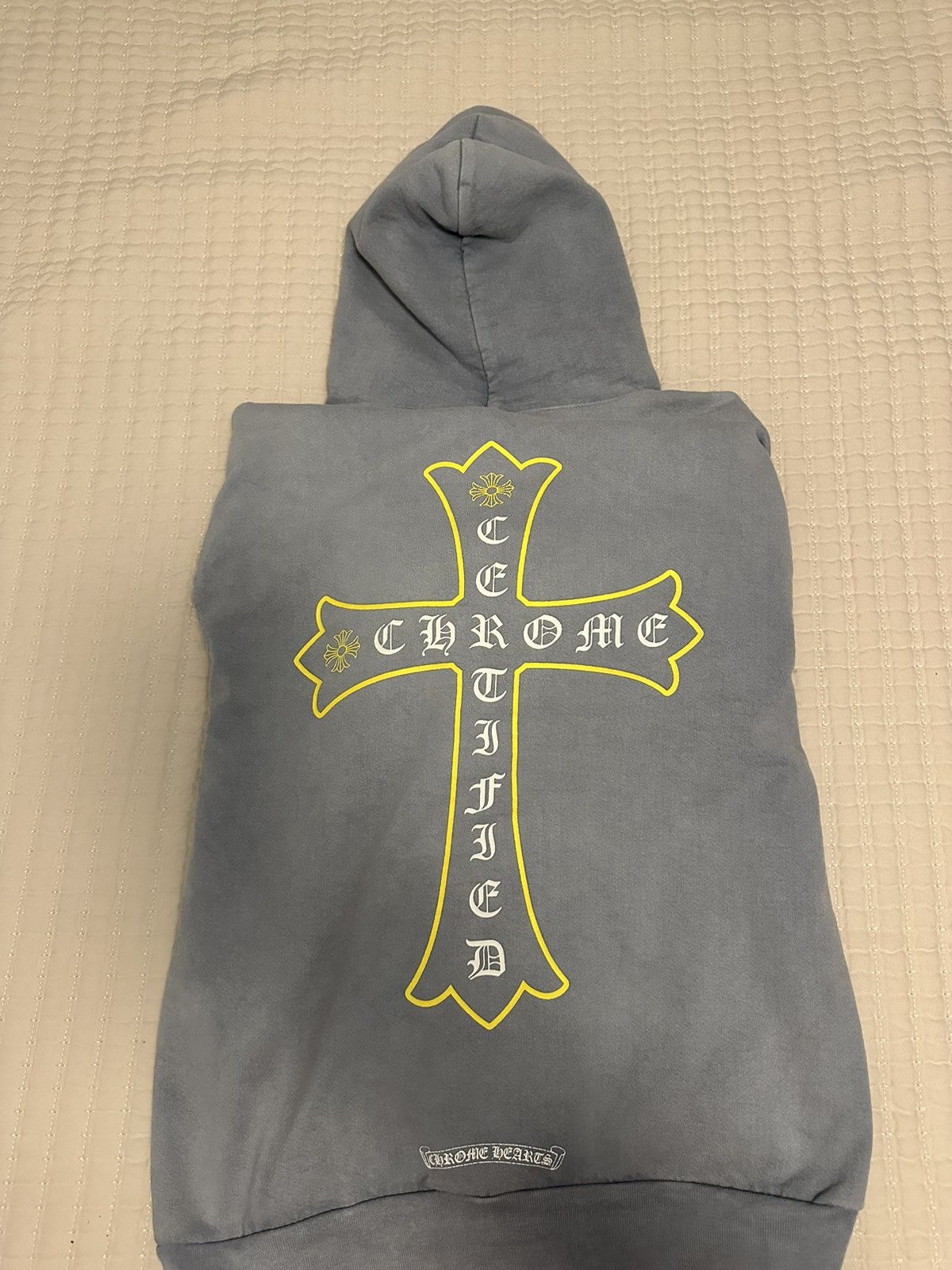 Chrome Hearts Chrome Hearts X Drake Certified Washed Navy Hoodie Size US M / EU 48-50 / 2 - 3 Thumbnail