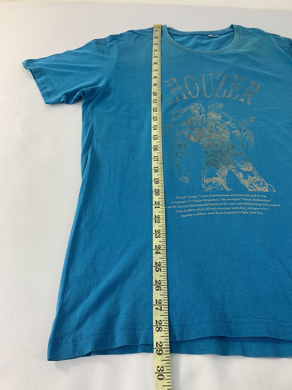 Anime Japanese Anime Manga Fist Of The North Star Thouzer Hero Tee Size US L / EU 52-54 / 3 - 11 Thumbnail