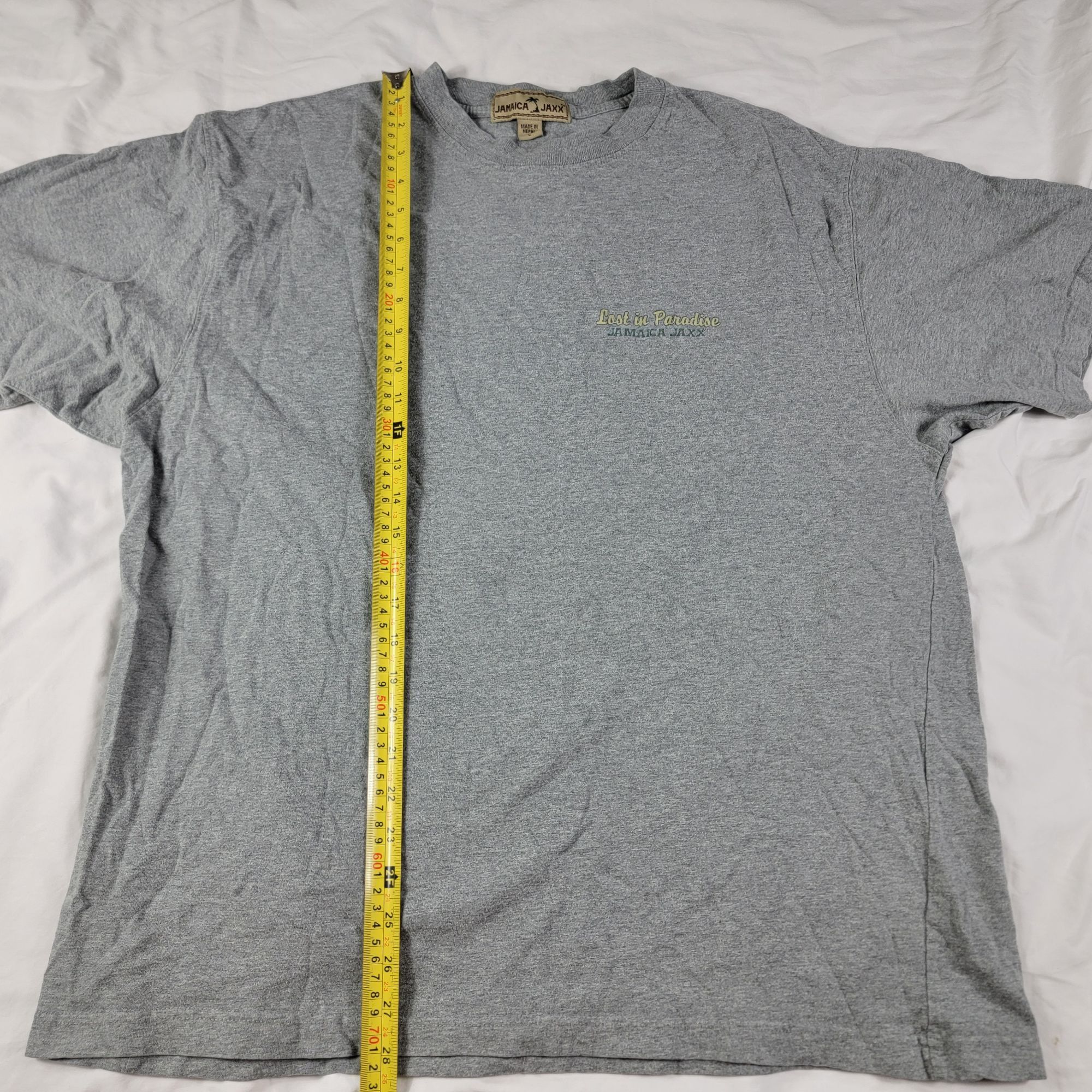 Other Jamaica Jaxx Lost In Paradise Mens Large Gray Graphic T Shir Size US L / EU 52-54 / 3 - 7 Thumbnail