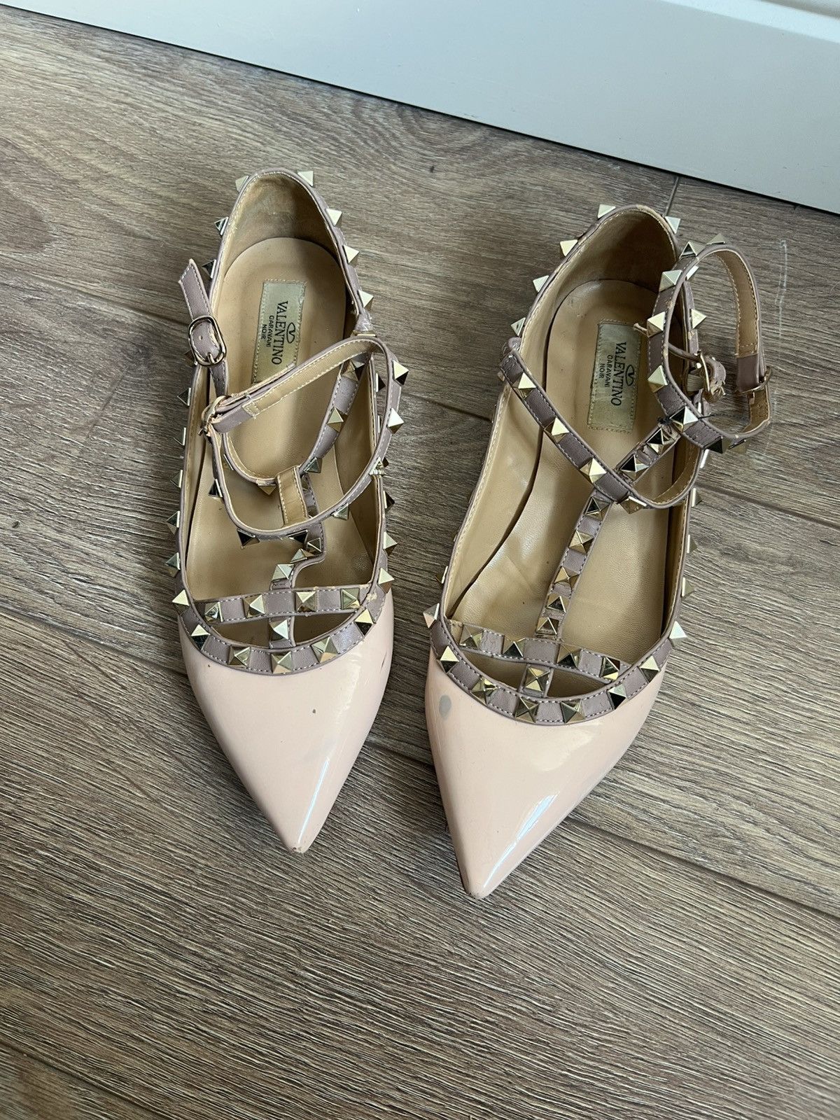 Valentino Valentino Spike Ballet Flats Size US 8 / IT 38 - 1 Thumbnail