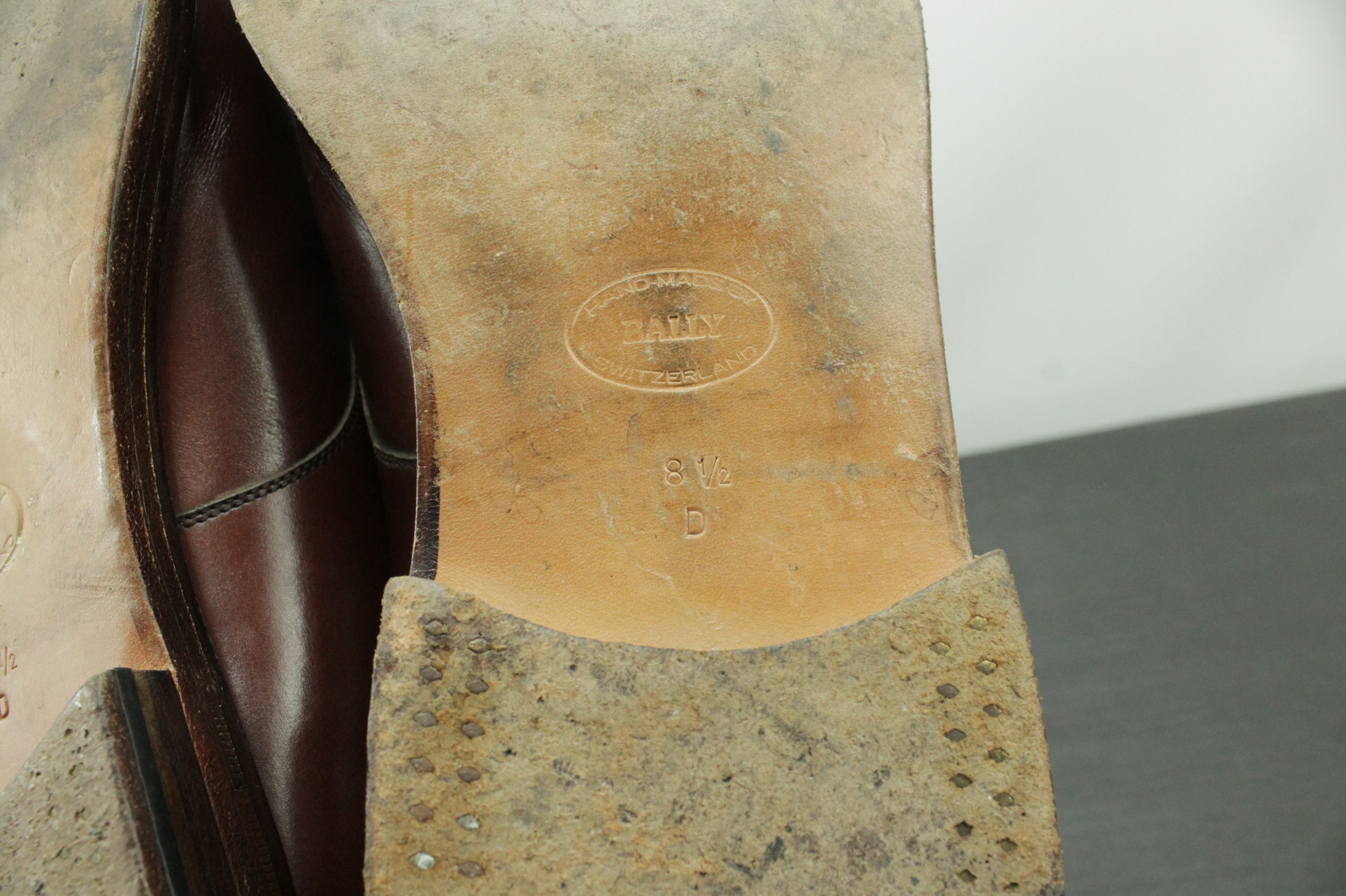 Bally Bally Scribe Handmade Brown Dress Monk Strap Shoes Size US 9 / EU 42 - 9 Thumbnail