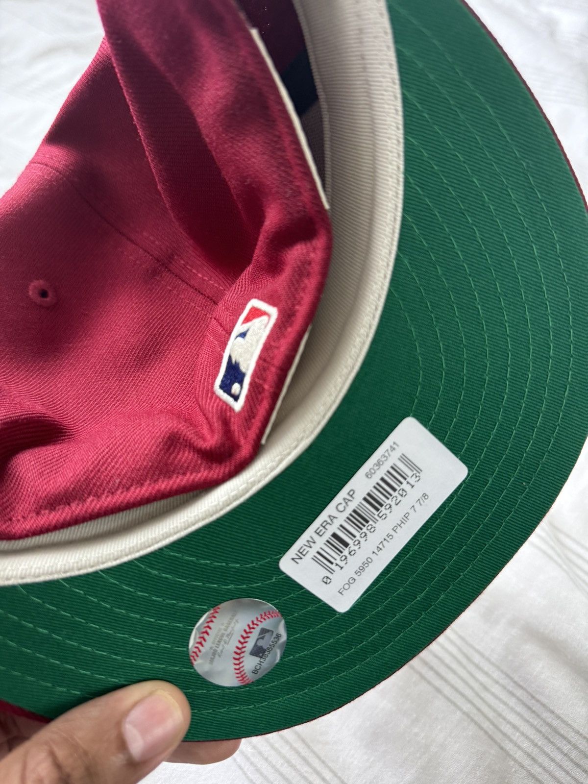 Fear of God × New Era Fear of God x New Era Phillies 59FIFTY Cap 7 7/8 Size ONE SIZE - 4 Thumbnail