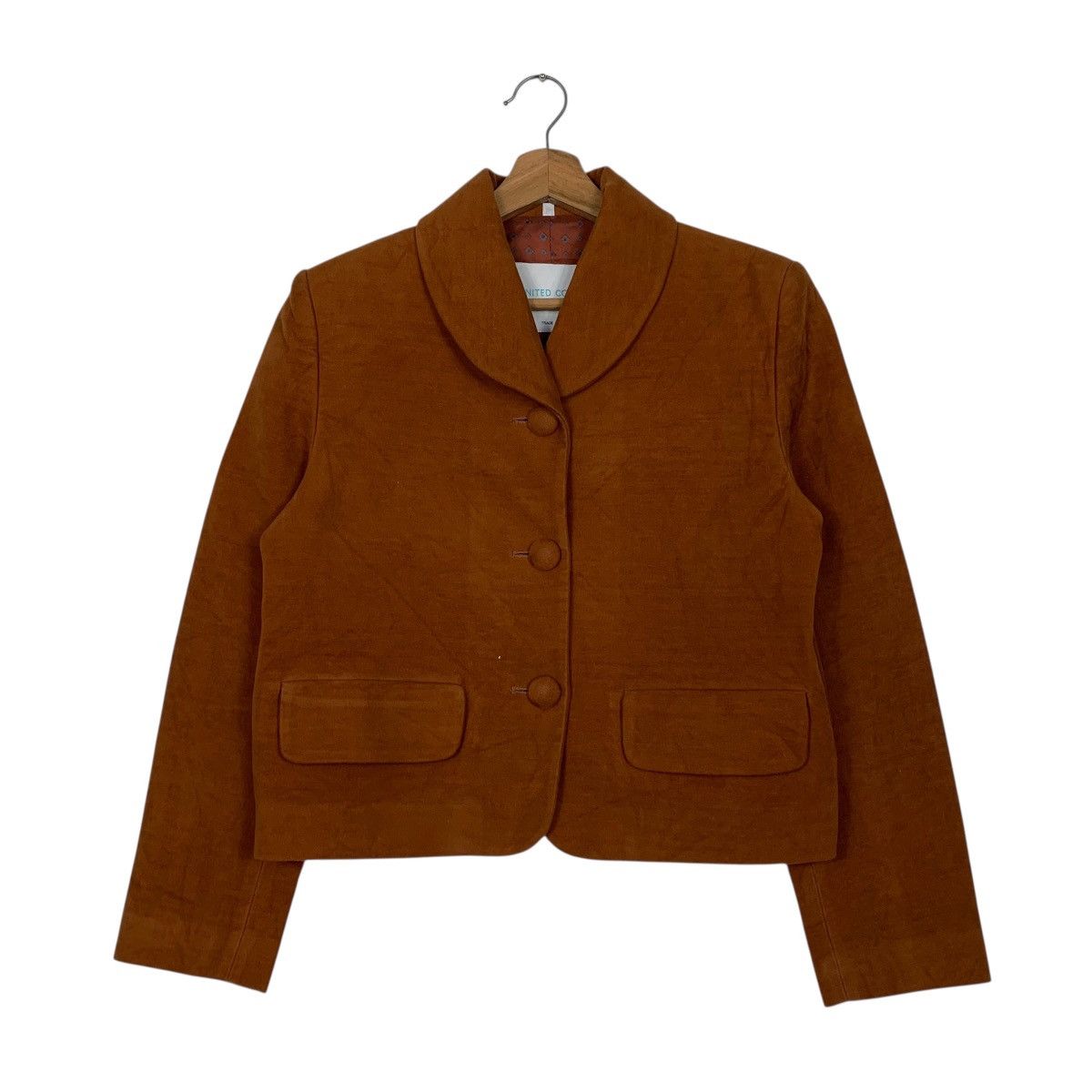 United Colors Of Benetton United Colors Of Benetton Crop Jacket Size M / US 6-8 / IT 42-44 - 1 Thumbnail