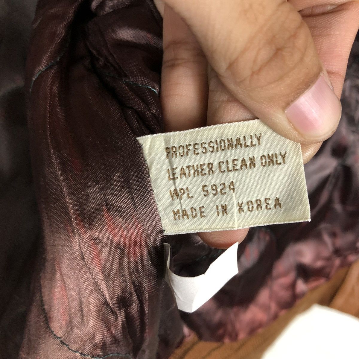 Japanese Brand 🔥VINTAGE BIKER LEATHER JACKET EAGLE PASS ISSEY MIYAKE Size US L / EU 52-54 / 3 - 24 Thumbnail