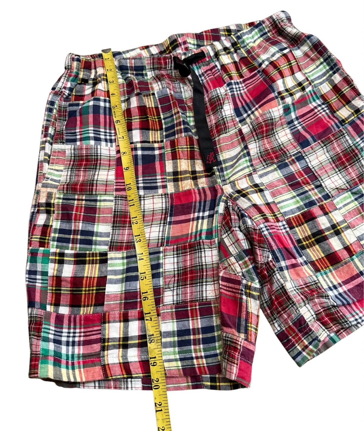 GRAMICCI Patchwork Madras Shorts Pants