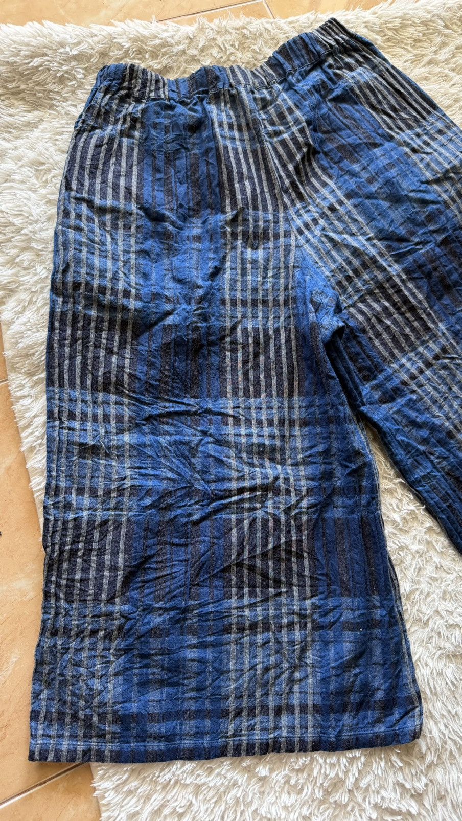 Issey Miyake 🔥Steals🔥Plantation Issey Miyake extra wide crop pants Size US 30 / EU 46 - 3 Thumbnail