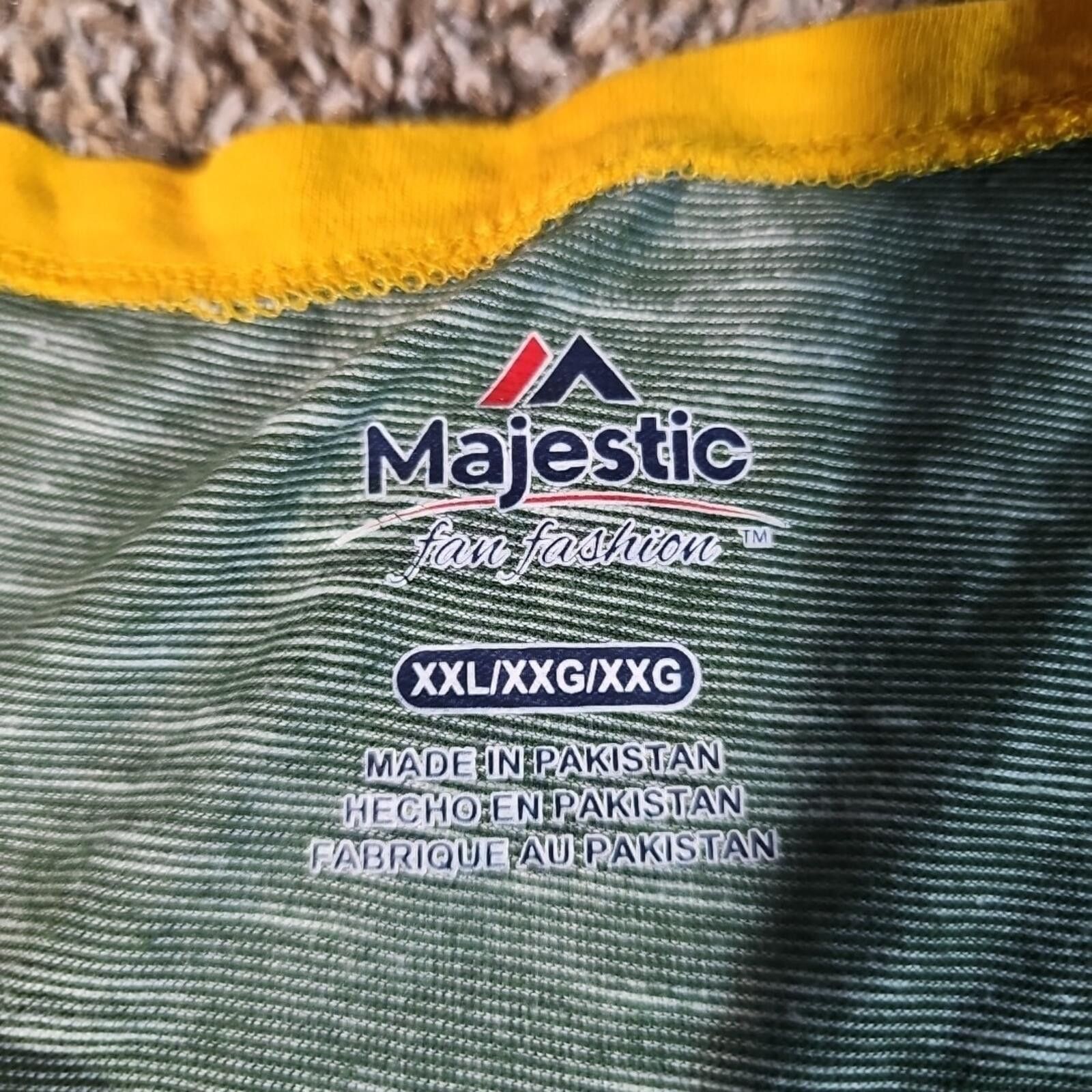 Majestic Majestic XXL Womens GB Packers Vneck Long Sleeve Shirt Size ONE SIZE - 3 Thumbnail
