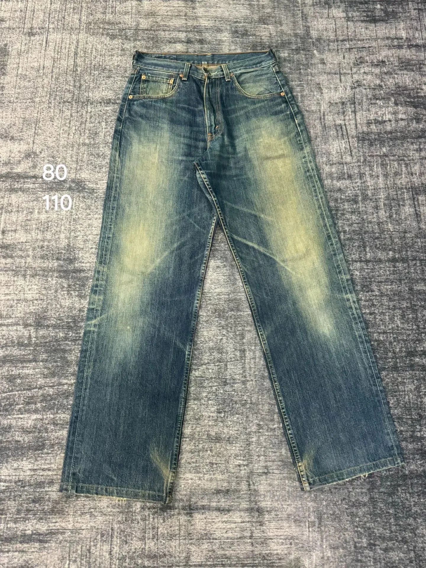 Levi's Vintage Levi's 504 Japanese Washed Blue Jeans. Size US 32 / EU 48 - 1 Thumbnail