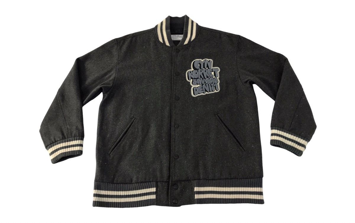 Japanese Brand Vtg BRTH-BREATH Invinciblearmurda 9 Varsity Jacket Wool Size US XL / EU 56 / 4 - 1 Thumbnail