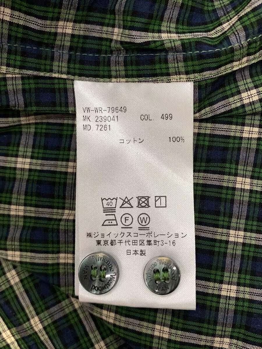 Vivienne Westwood Plaid Orb Button Shirt Size US S / EU 44-46 / 1 - 5 Thumbnail
