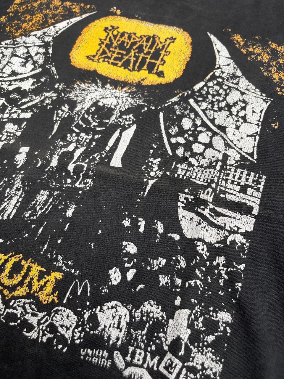 Band Tees Vintage Napalm death Scum Band tee Size US L / EU 52-54 / 3 - 4 Thumbnail