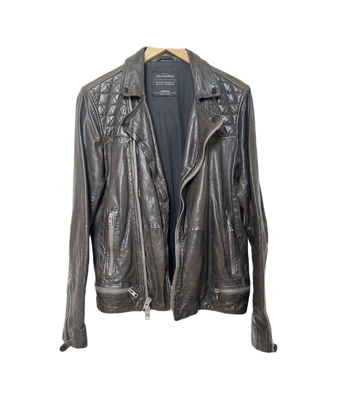 Allsaints Allsaints leather jacket Size US M / EU 48-50 / 2 - 1 Thumbnail