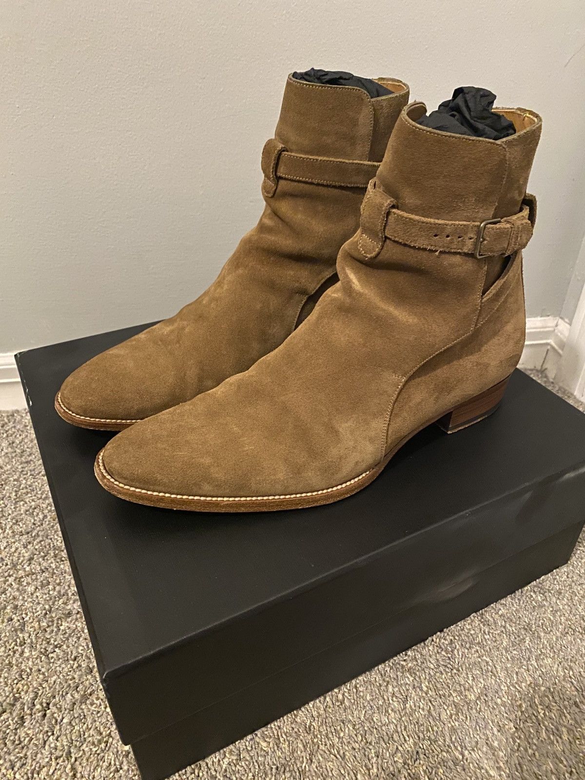Saint Laurent Paris Saint Laurent Paris Jodphur Boots size 10 Size US 10 / EU 43 - 1 Thumbnail