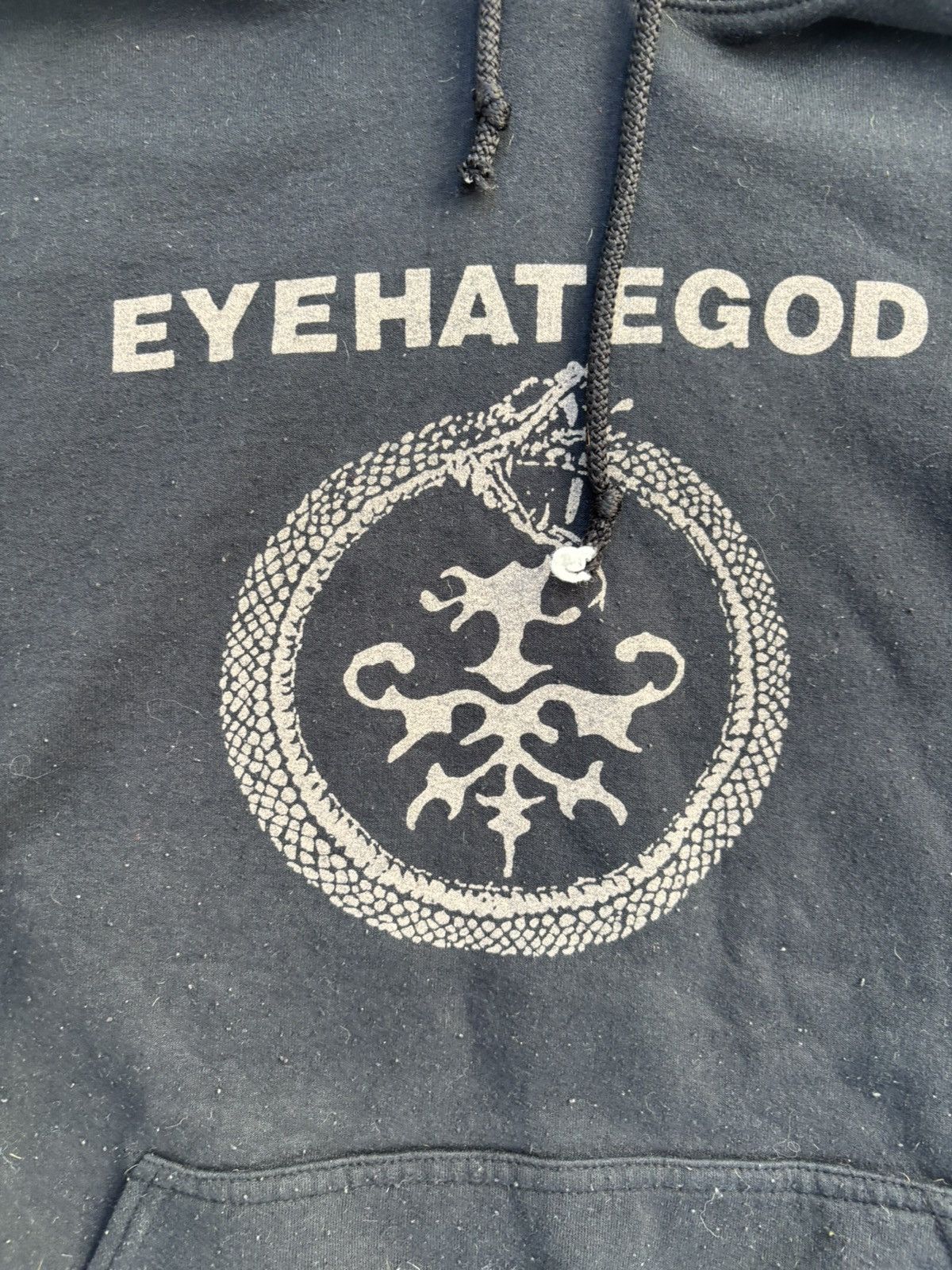 Vintage Vintage Y2K 2000s Eyehategod Hoodie Size US XL / EU 56 / 4 - 3 Thumbnail