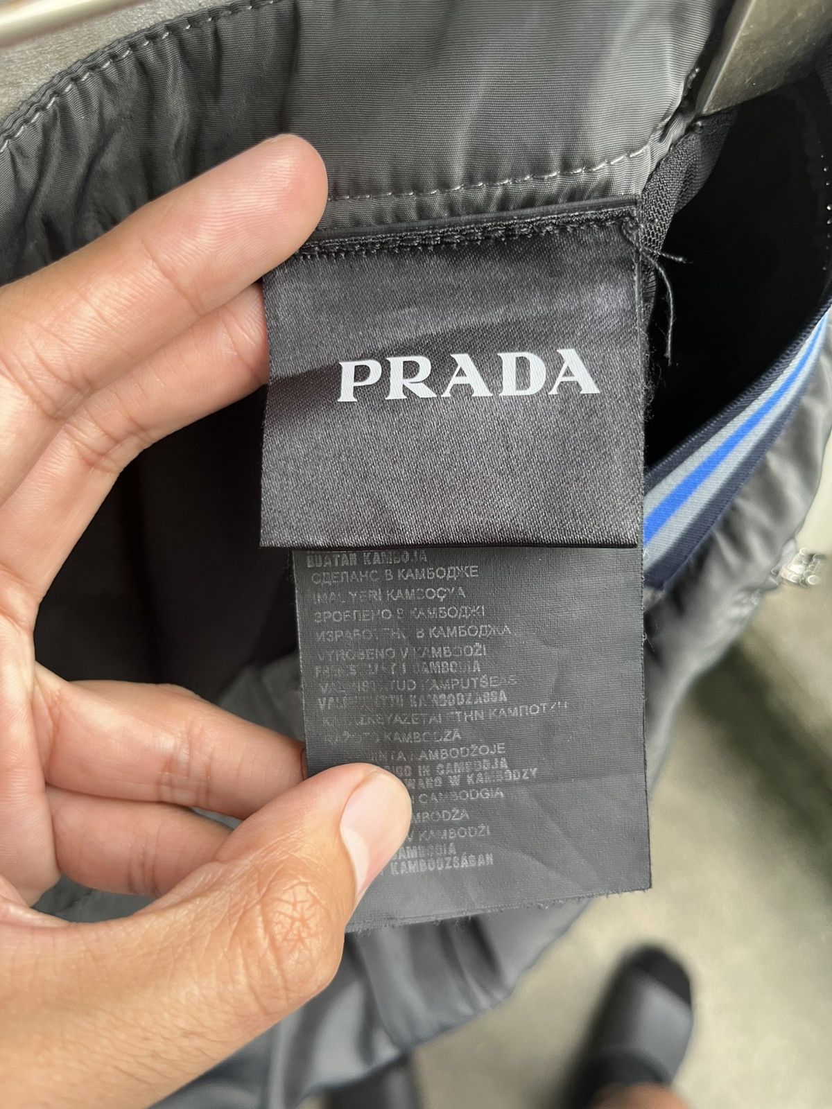 Prada Nylon Trunk Shorts Size US 37 - 8 Thumbnail
