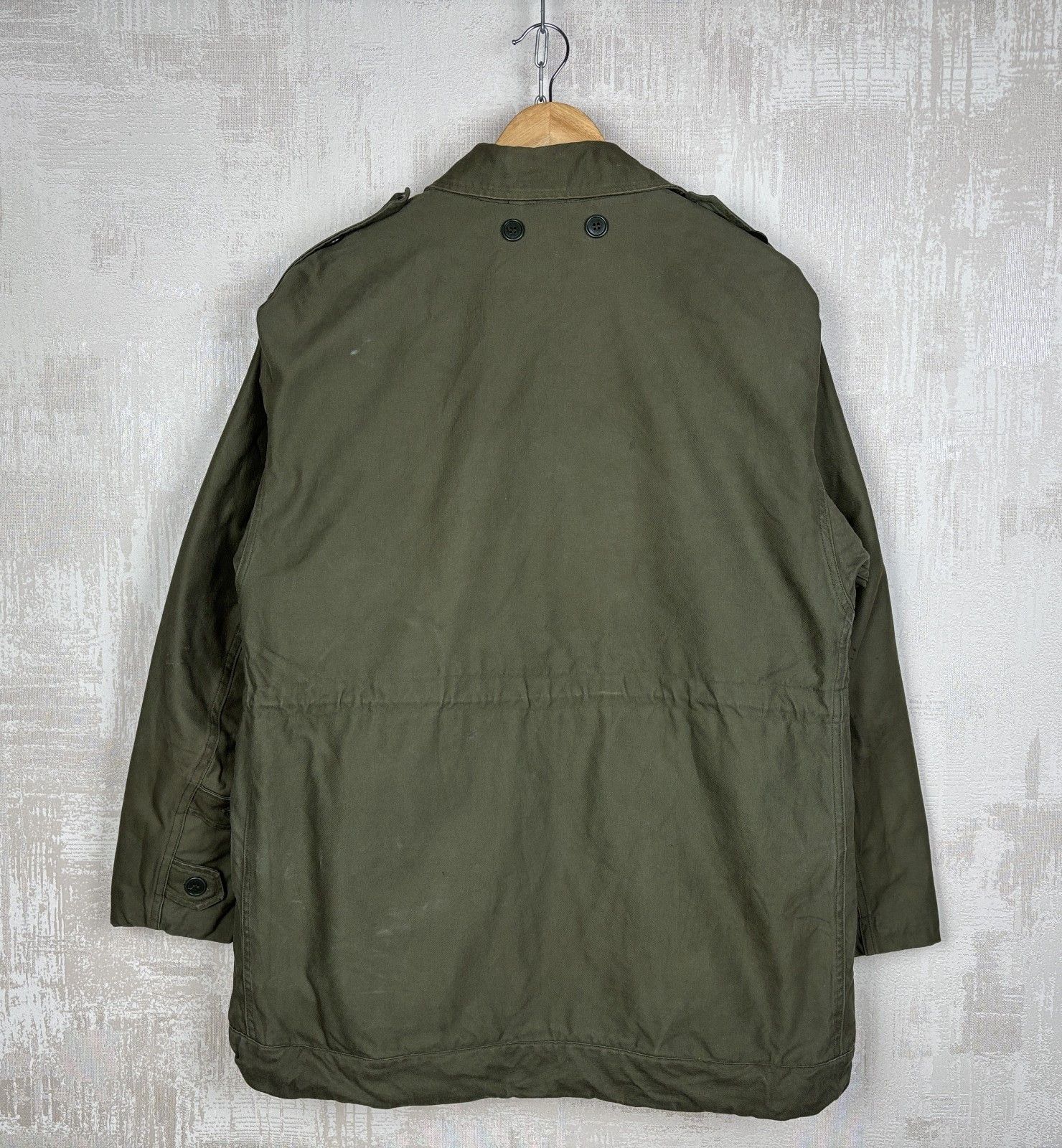 Vintage Vintage Dutch Army Field Jacket 1977 Military Utility Jacket Size US M / EU 48-50 / 2 - 19 Thumbnail