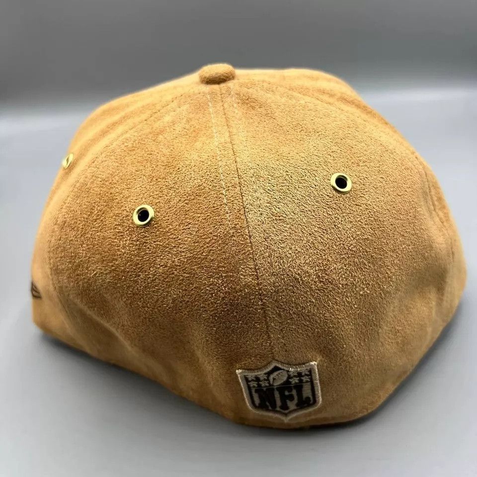 New Era Las Vegas Raiders Hat Men 7 Suede 59Fifty New Era Fitted Size ONE SIZE - 7 Thumbnail