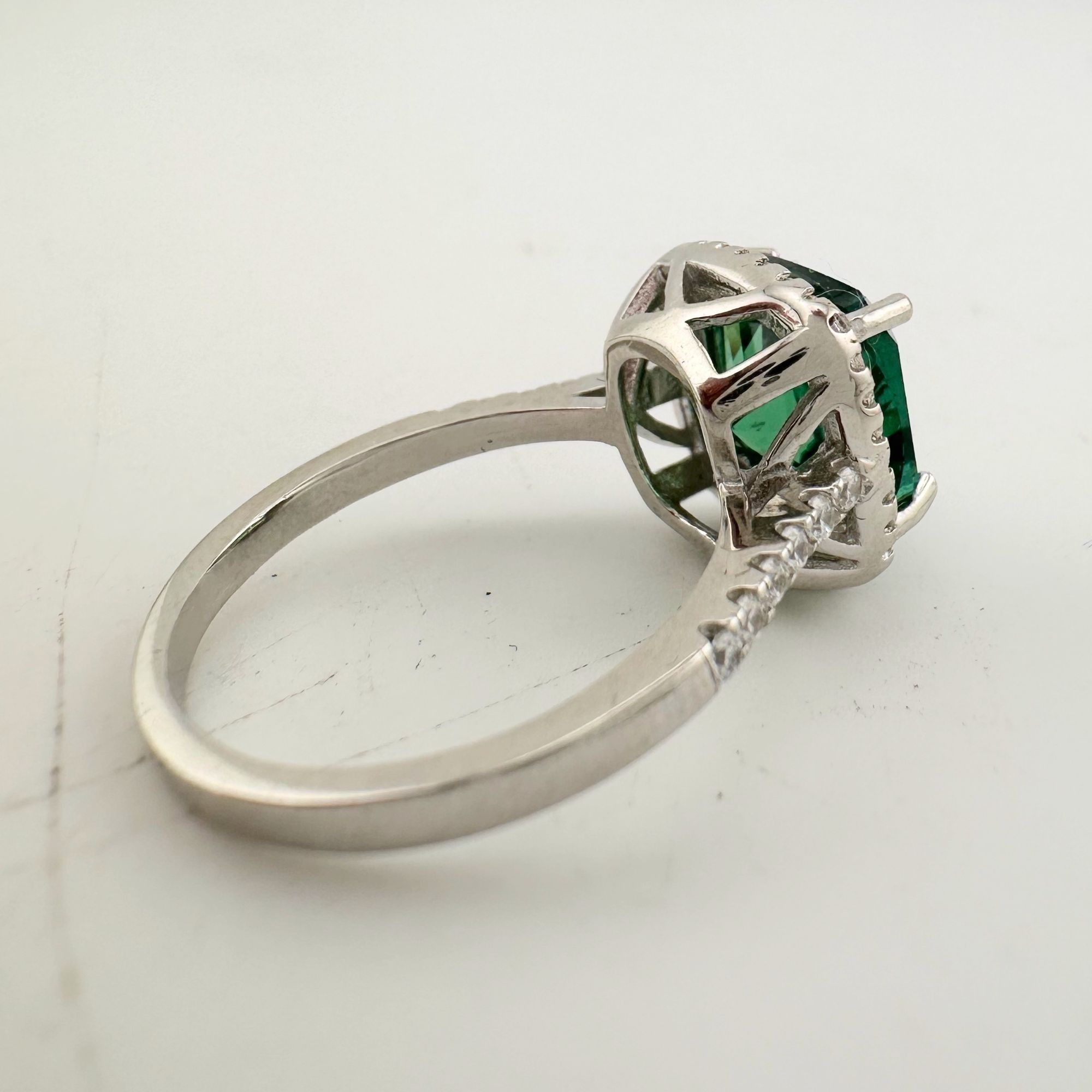 Other 3.56 Carat Lab Created Pariaba Color Change Ring Size 8 Size ONE SIZE - 5 Thumbnail