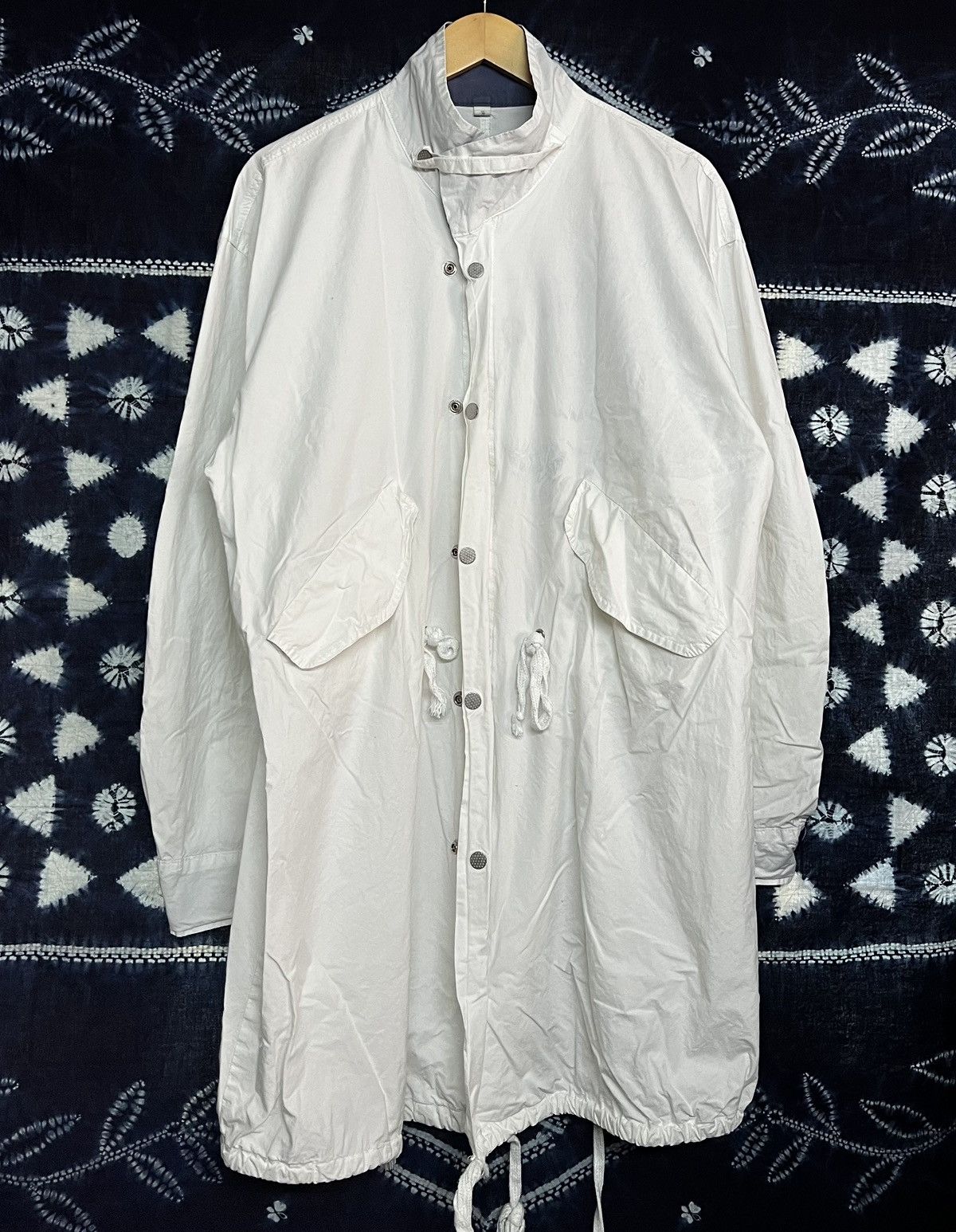 Vintage 🔥HOT DROPS🔥 SATIN MODS COAT ART BACK HIT Size US XXL / EU 58 / 5 - 3 Thumbnail