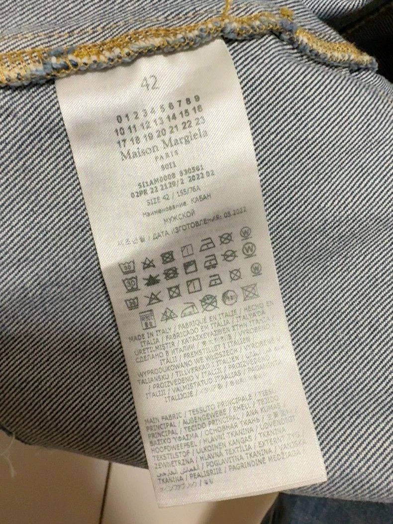 Maison Margiela Maison Margiela Denim jacket 2501-Nextarrow Size S / US 4 / IT 40 - 5 Thumbnail
