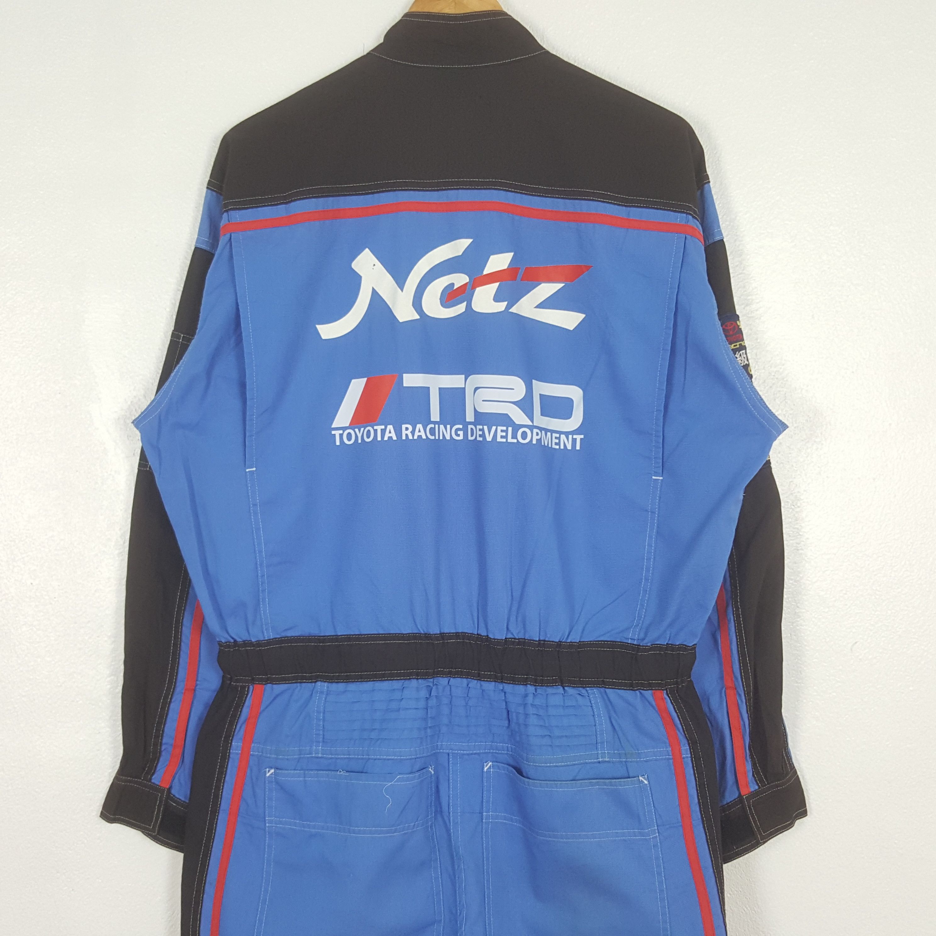 Japanese Brand Vintage Toyota Racing Development Coverall Jacket C306N16 Size US L / EU 52-54 / 3 - 2 Thumbnail