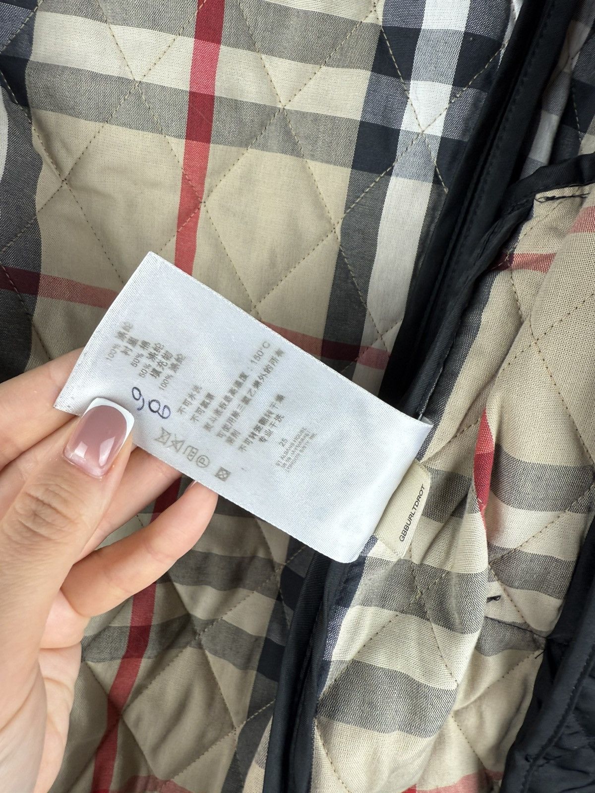 Burberry Burberry London Ladies Double Breasted Quilted Jacket Size M / US 6-8 / IT 42-44 - 20 Thumbnail