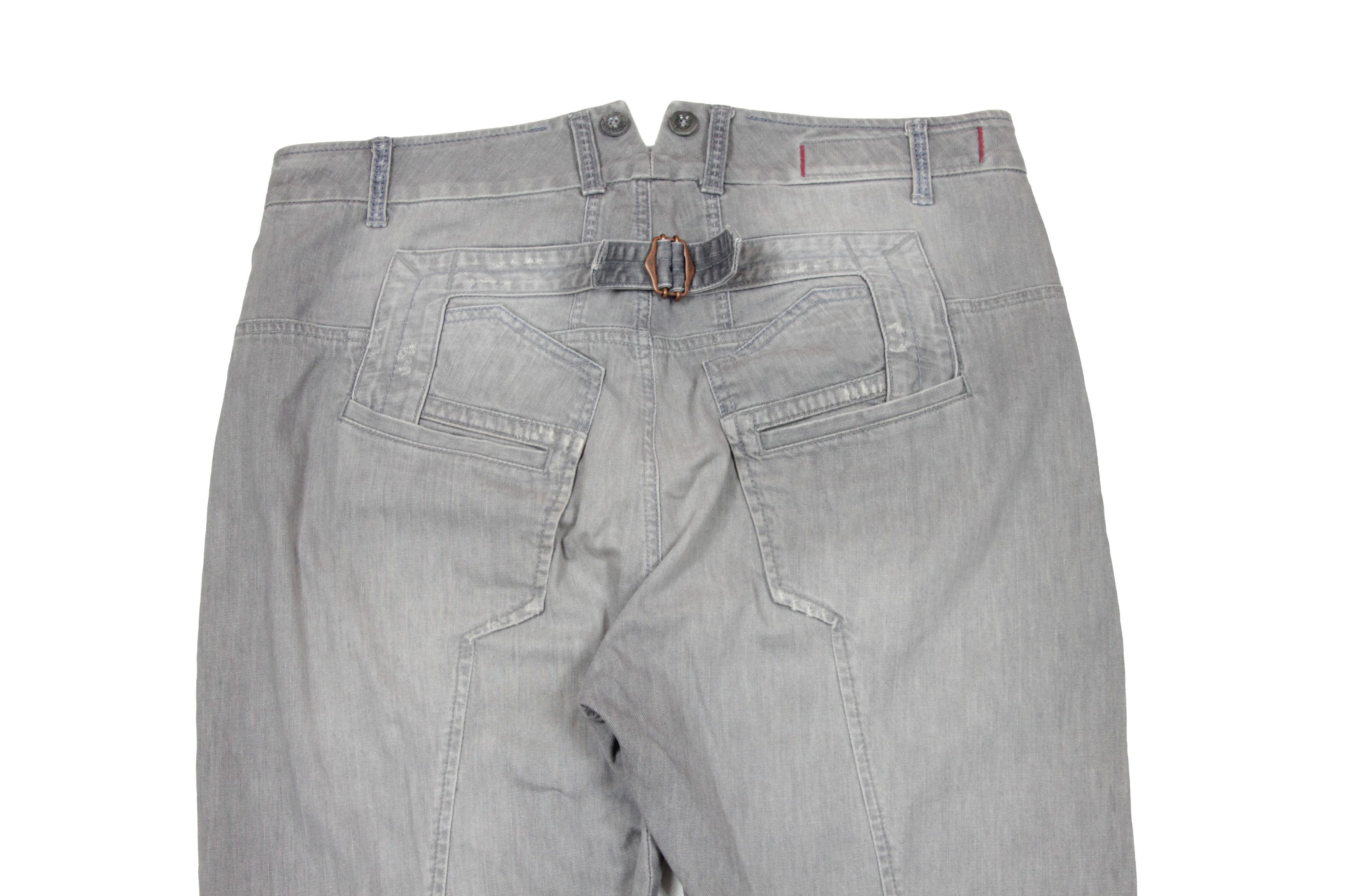 Marithe + Francois Girbaud 00S Y2K Magnetix Engineer Jeans Vintage Size US 34 / EU 50 - 6 Thumbnail